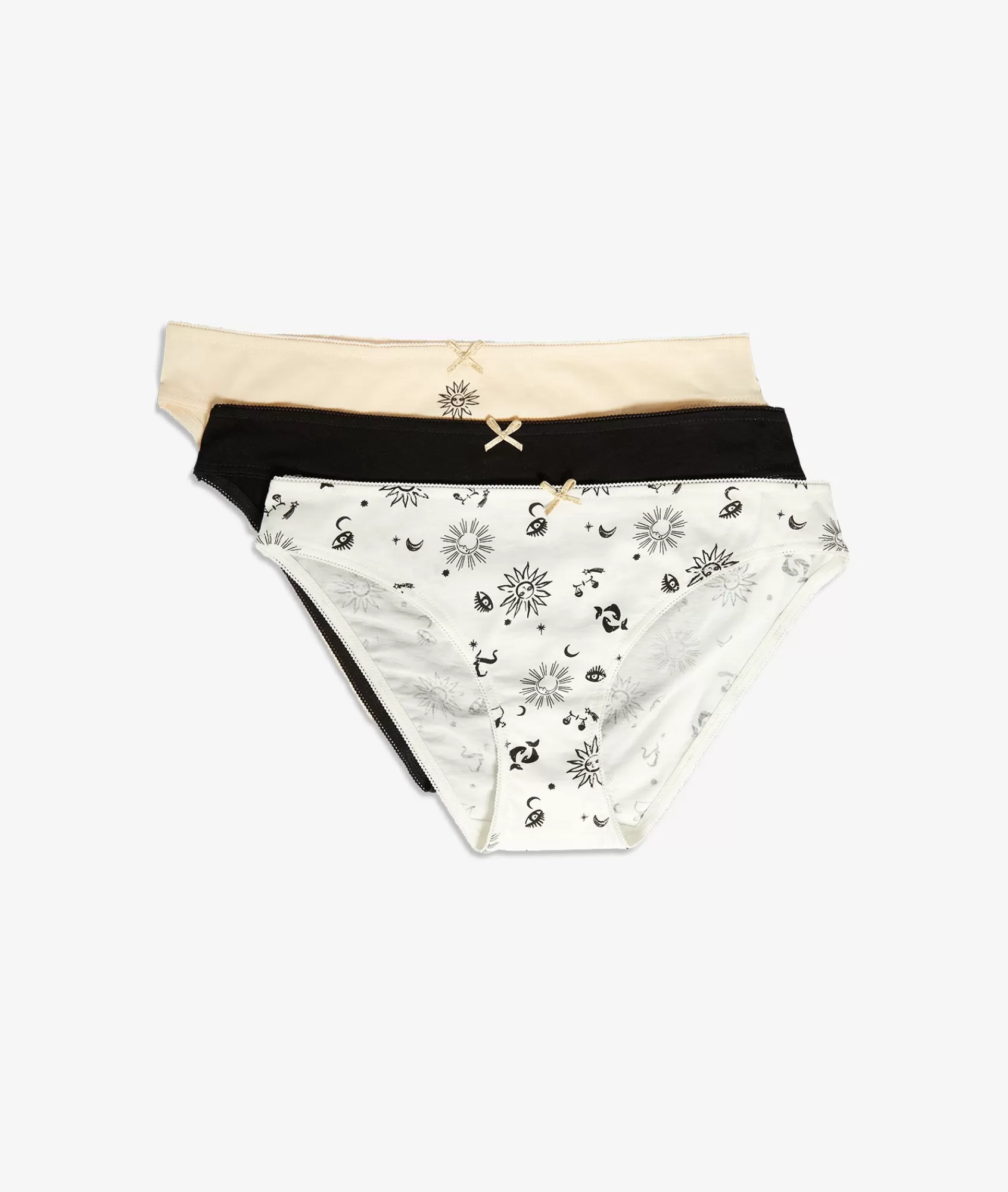 Etam Multipack Briefs>Lot de 3 culottes en coton