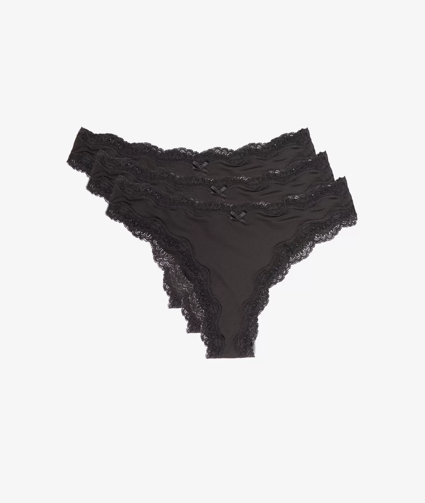 Etam Multipack Briefs>Lot de 3 tangas en microfibre et dentelle
