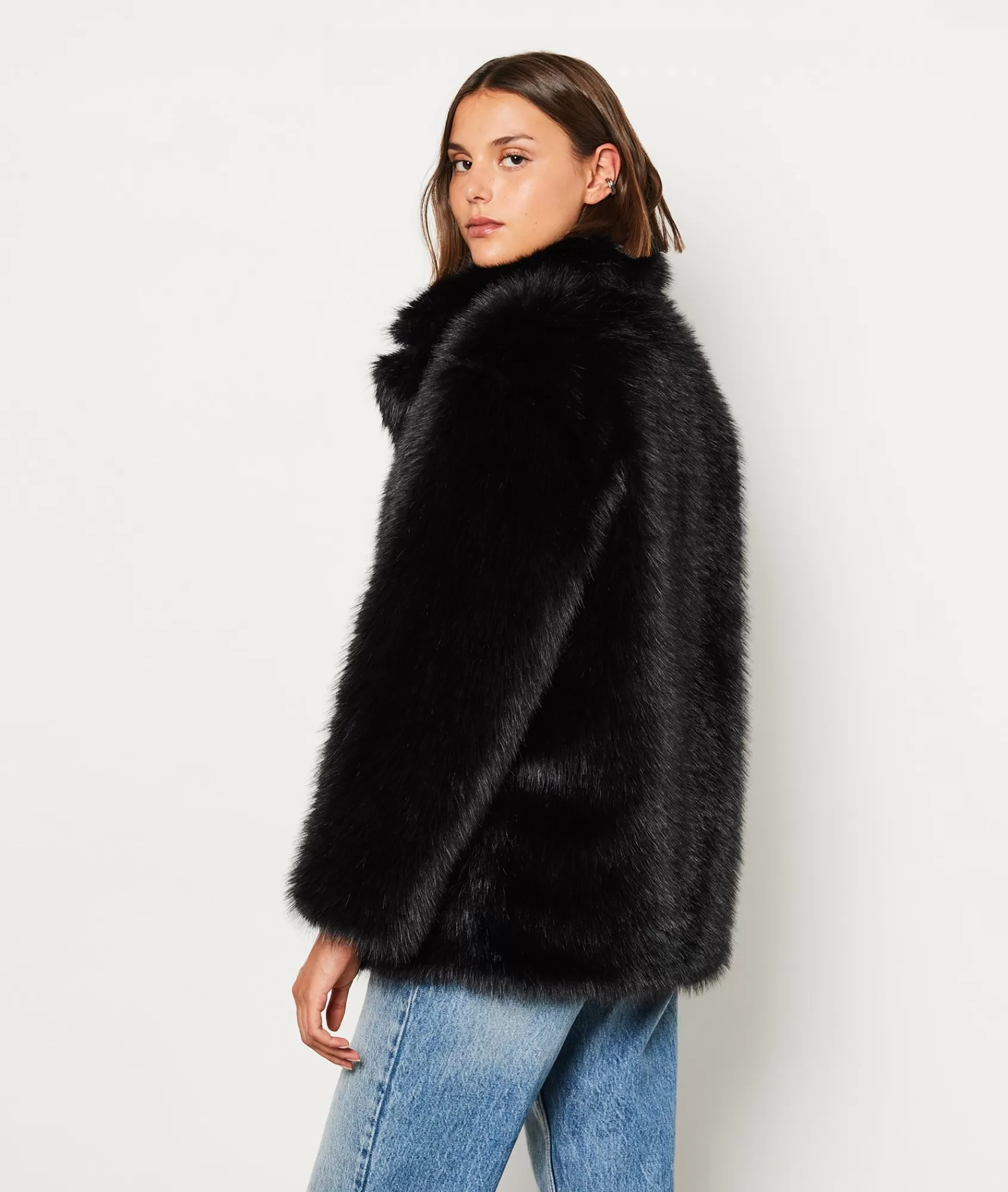 Etam Coats>Manteau fausse fourrure