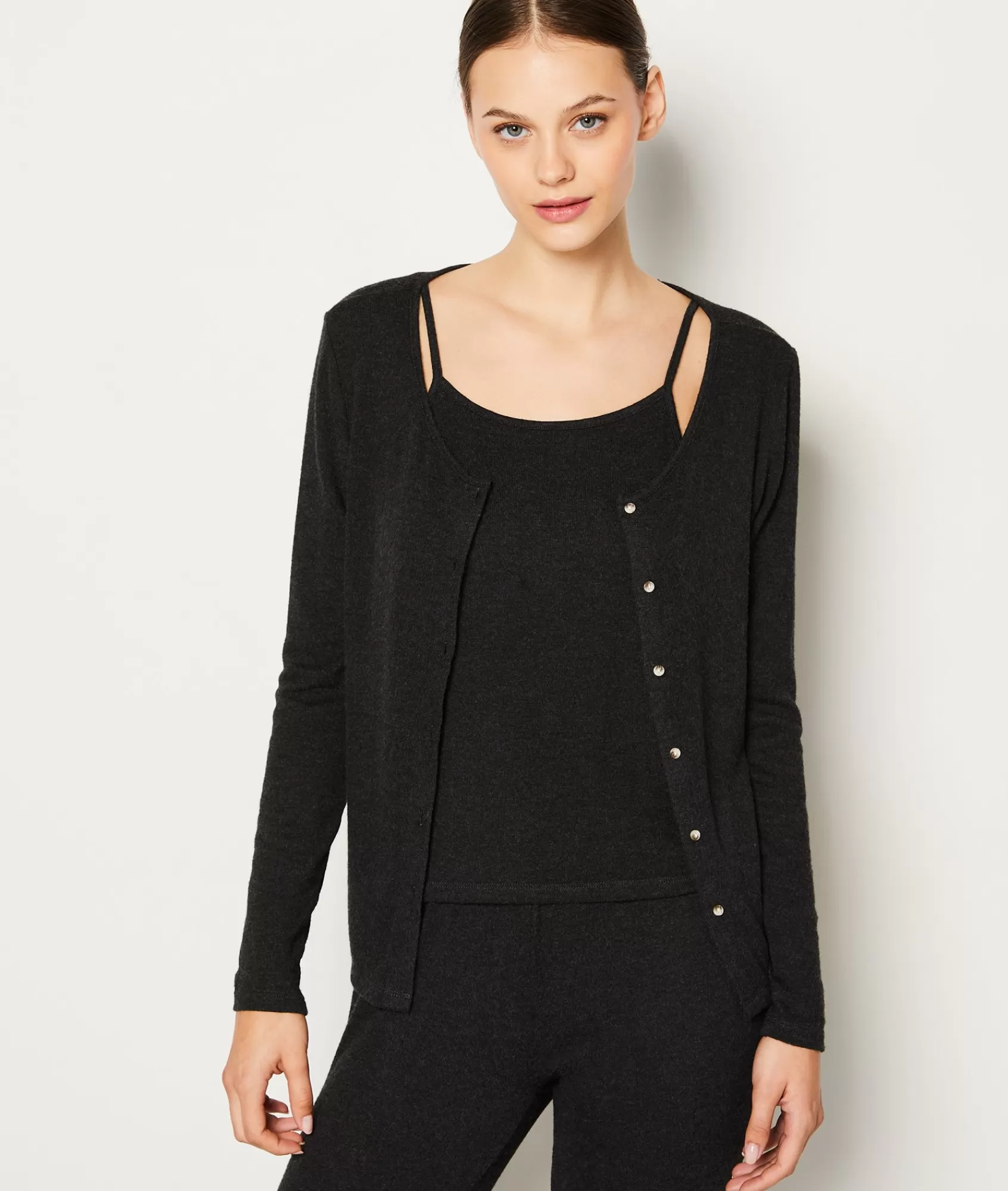 Etam Loungewear>Matching Cardigan and Pyjama Camisole