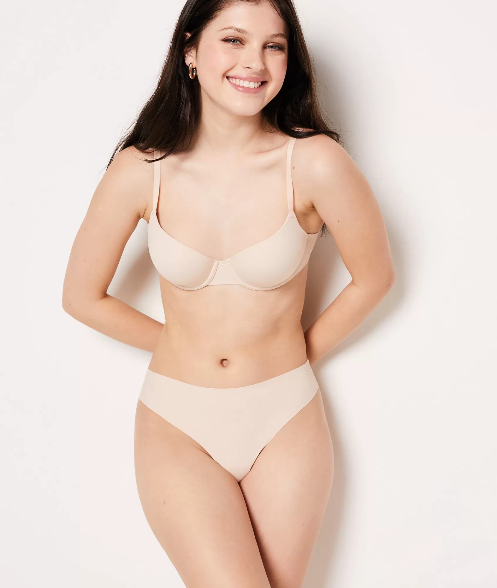 Etam Thongs>Microfiber Thong