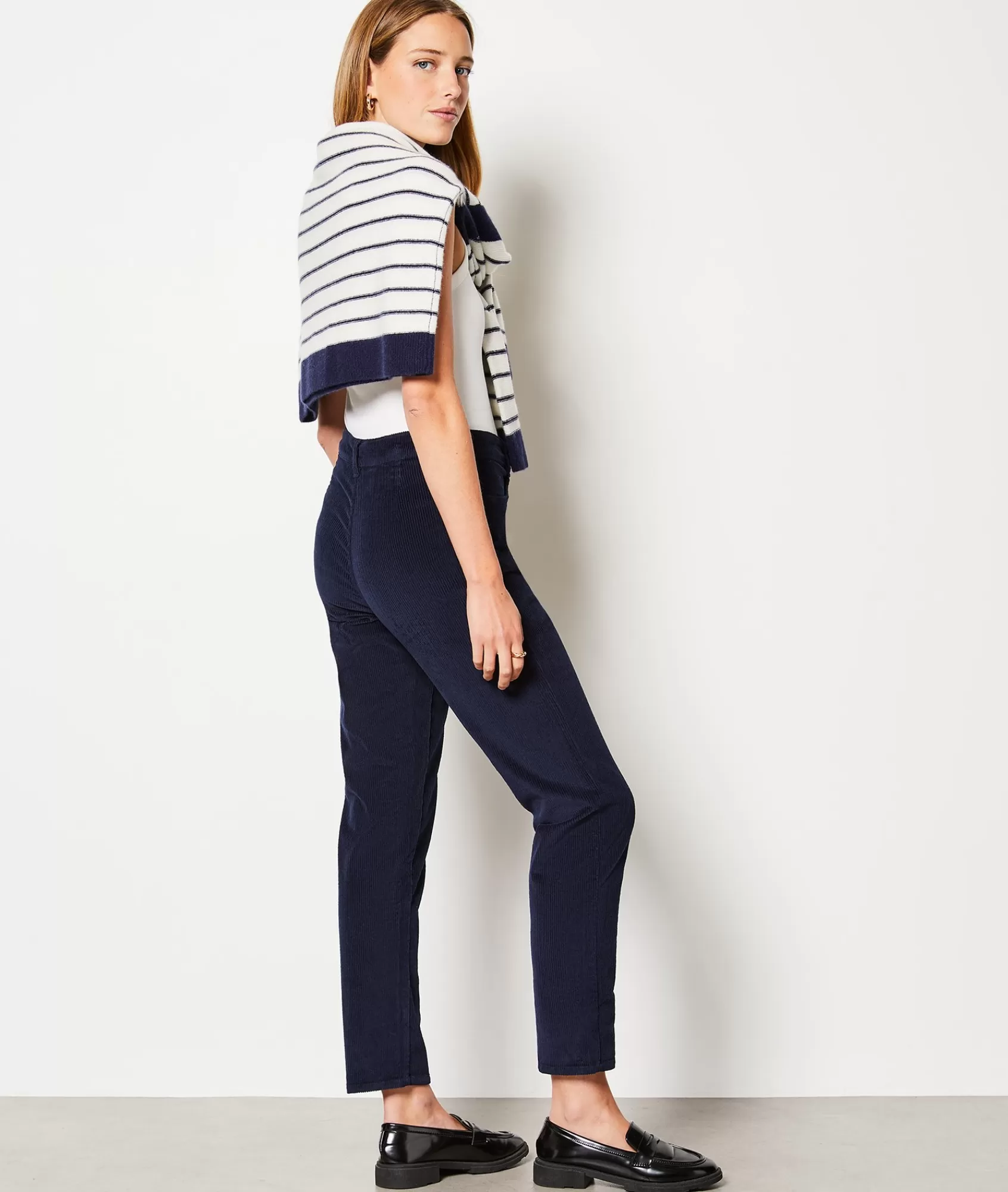 Etam Straight-leg Pants>Pantalon côtelé