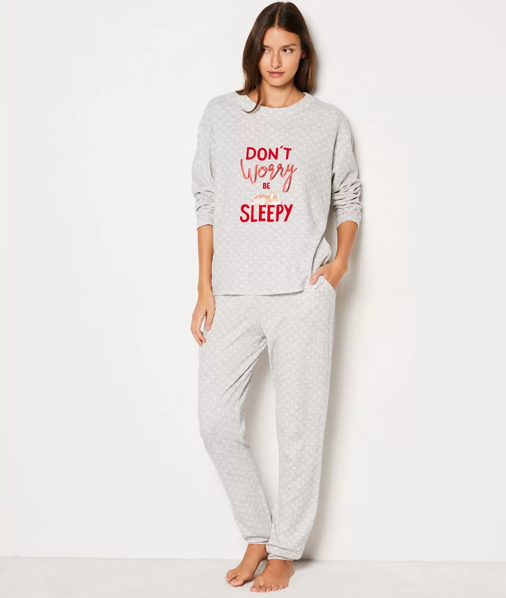 Etam Pyjama Bottoms>Pantalon de pyjama en coton imprimé