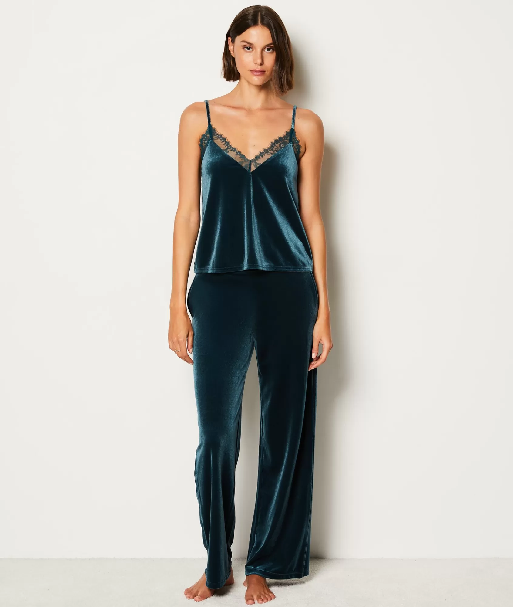 Etam Pyjama Bottoms>Pantalon de pyjama en velours
