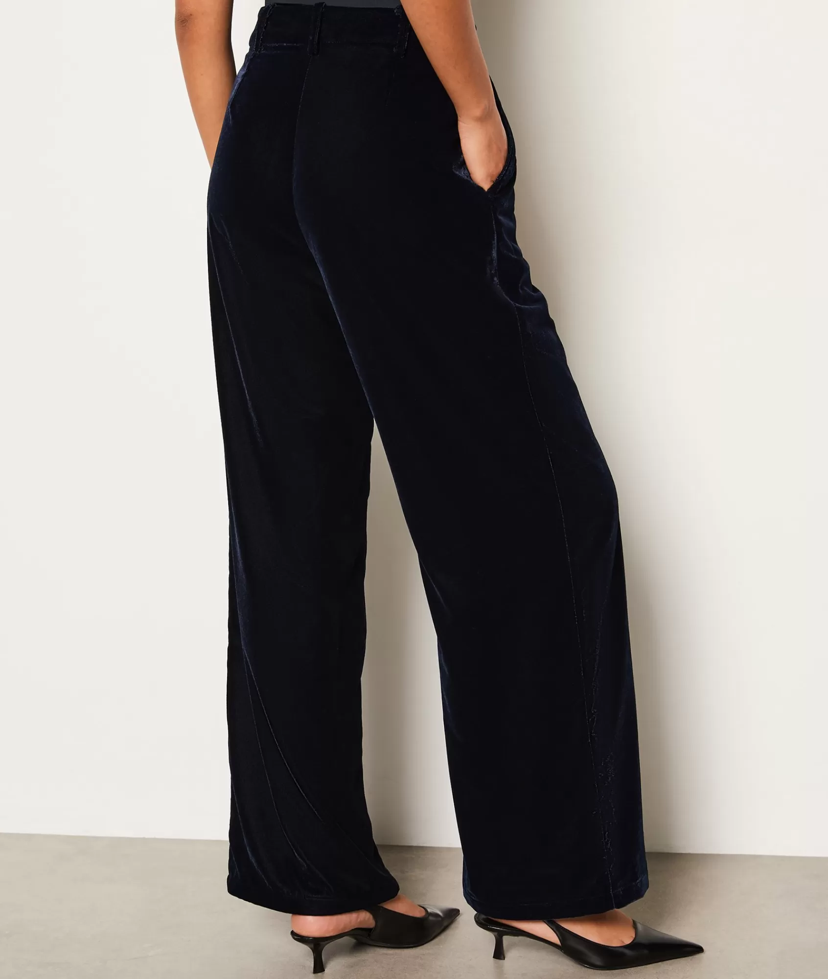 Etam Wide-leg Pants>Pantalon fluide en velours