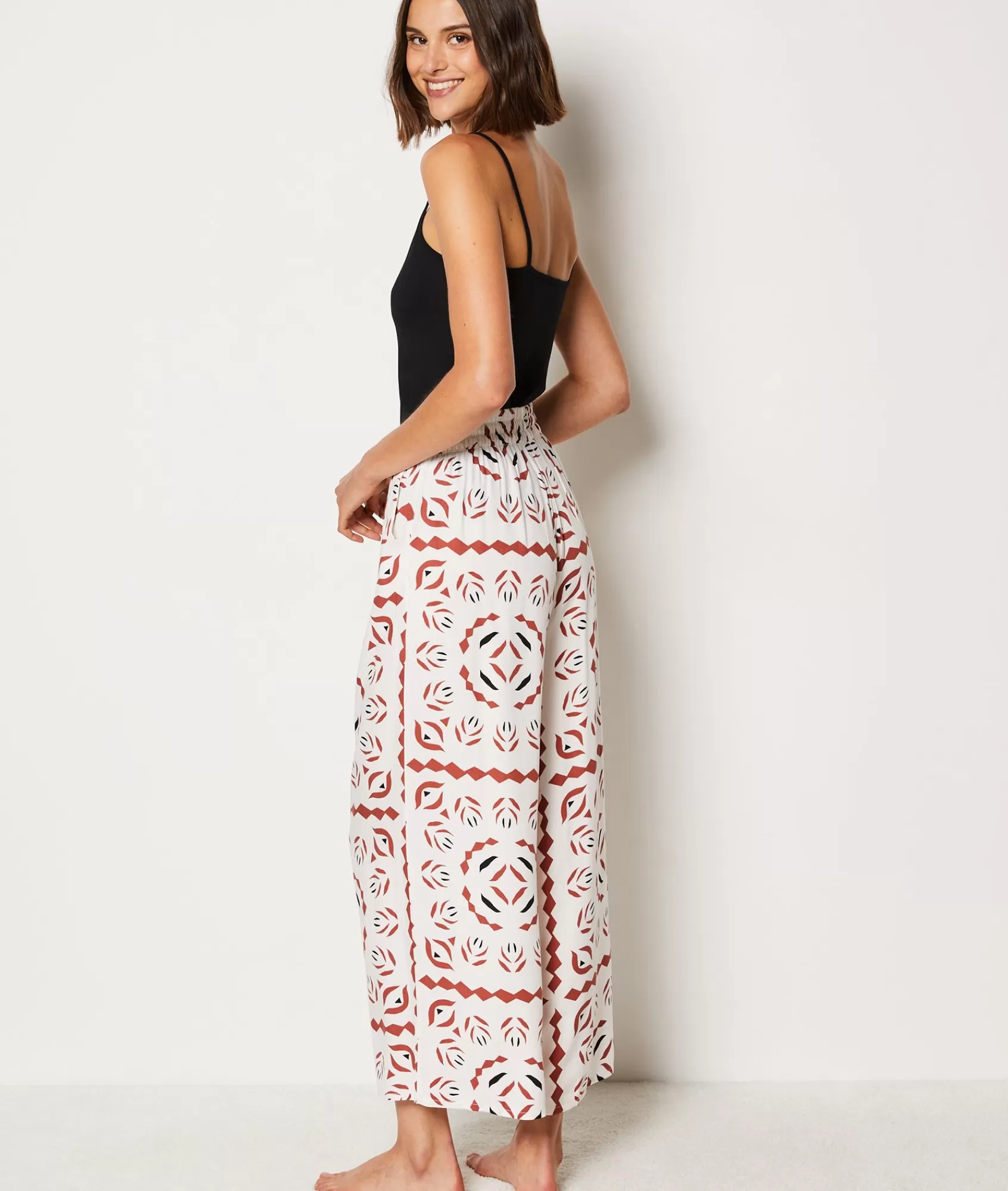 Etam Pyjama Bottoms>Patterned Pyjama Trousers