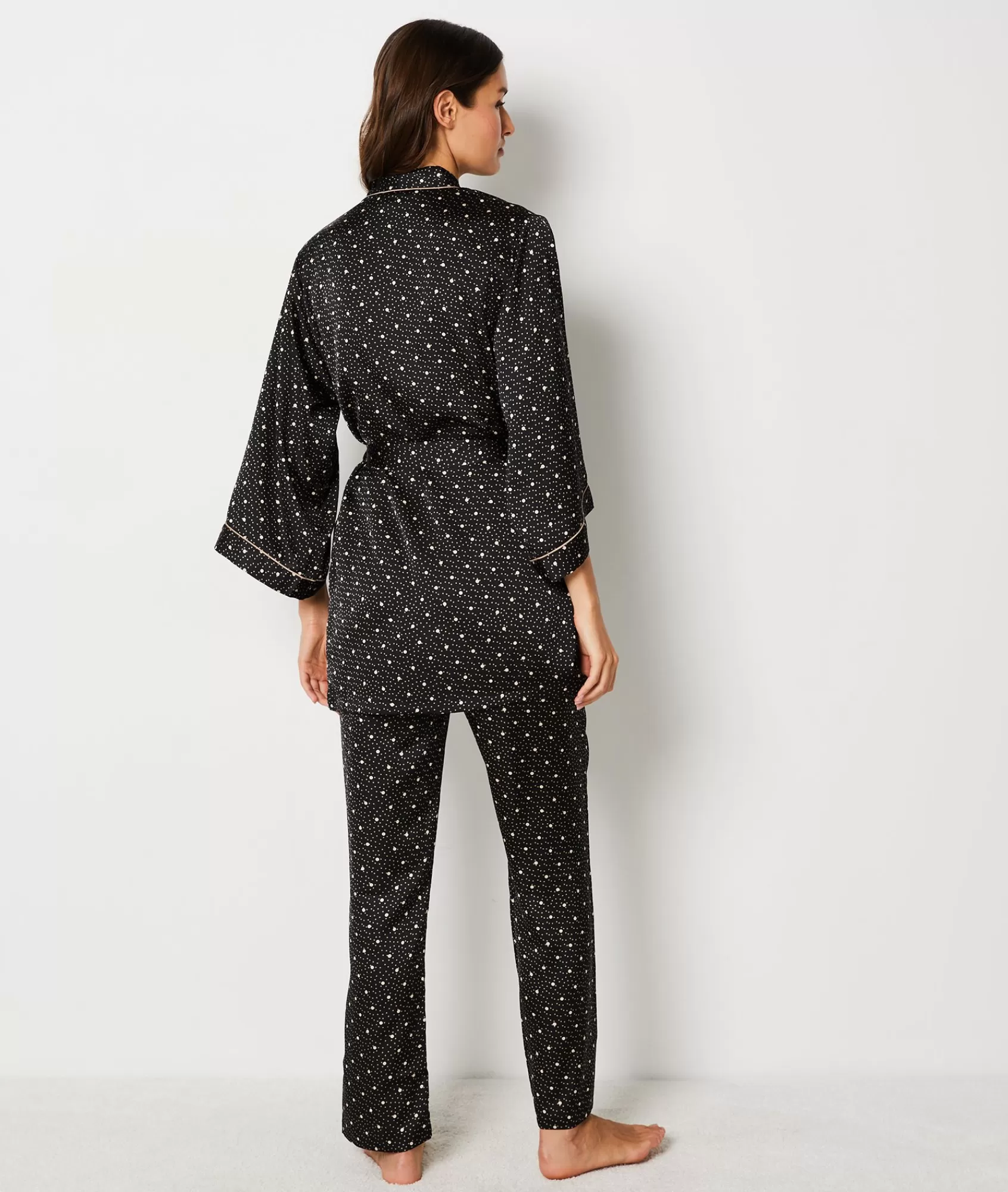 Etam Robes & Kimonos>Polka Dot Robe