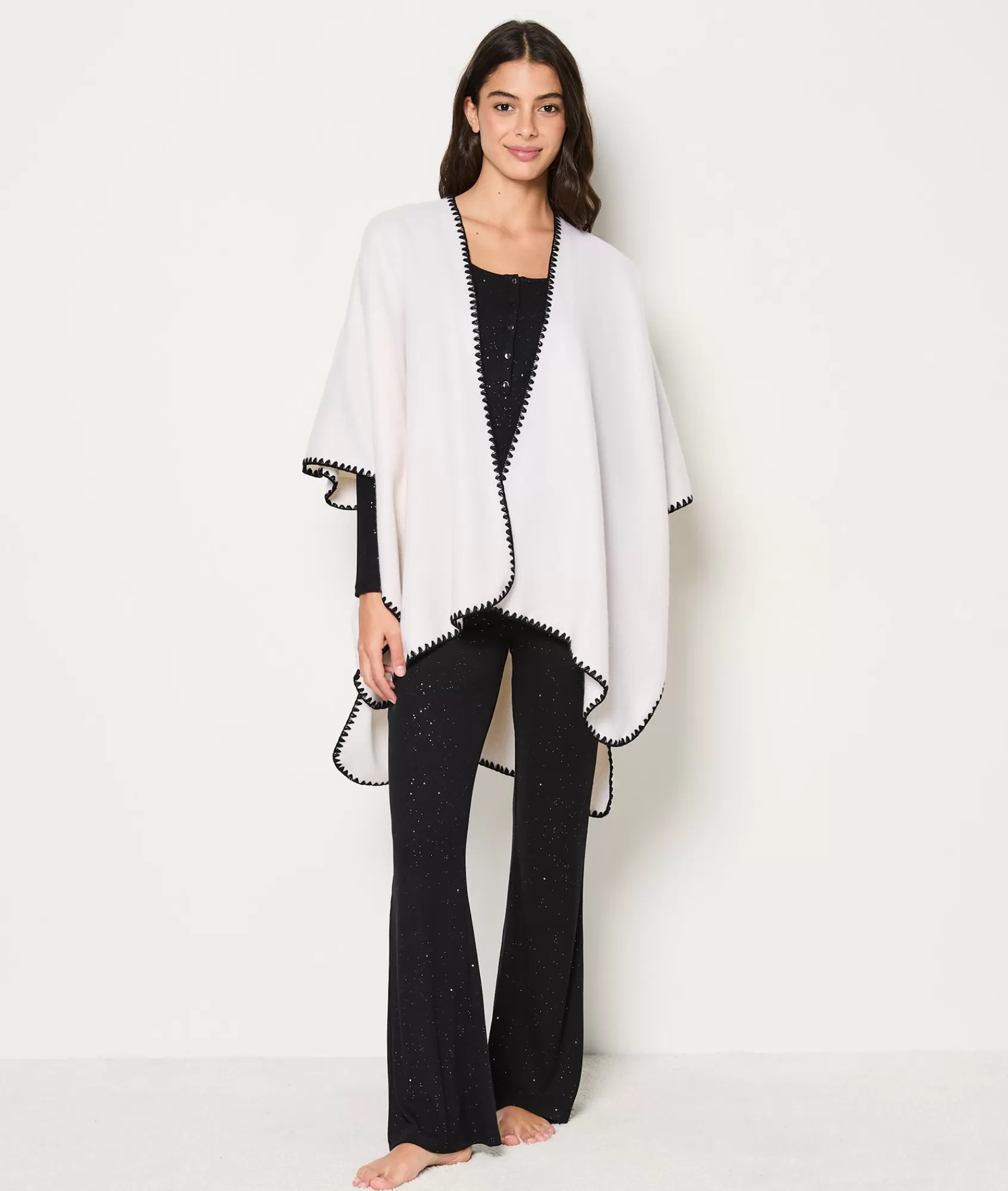 Etam Accessories>Poncho en polaire