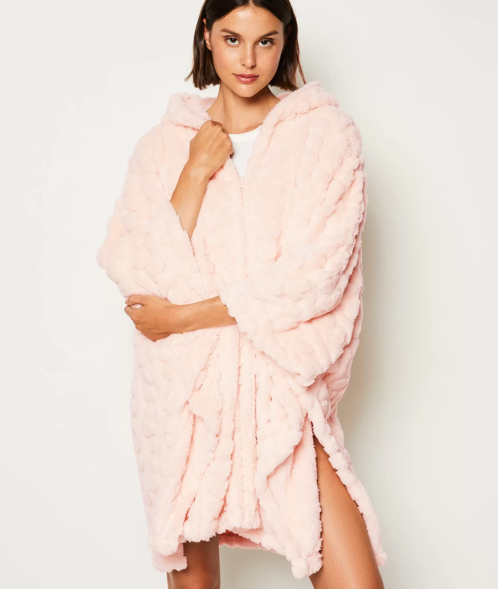 Etam Pyjama Ponchos, Sweatshirts & Jackets>Poncho polaire