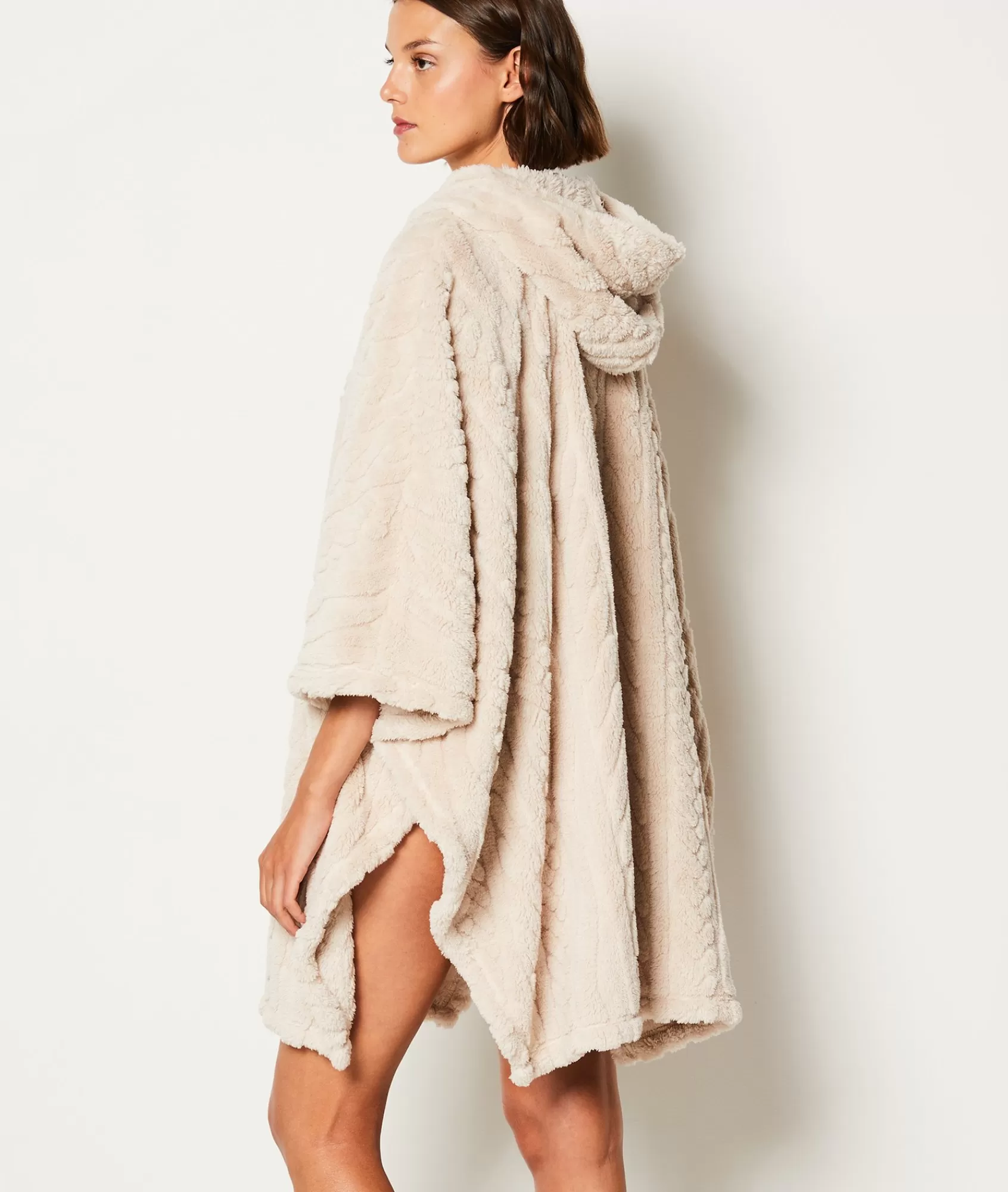 Etam Pyjama Ponchos, Sweatshirts & Jackets>Poncho polaire