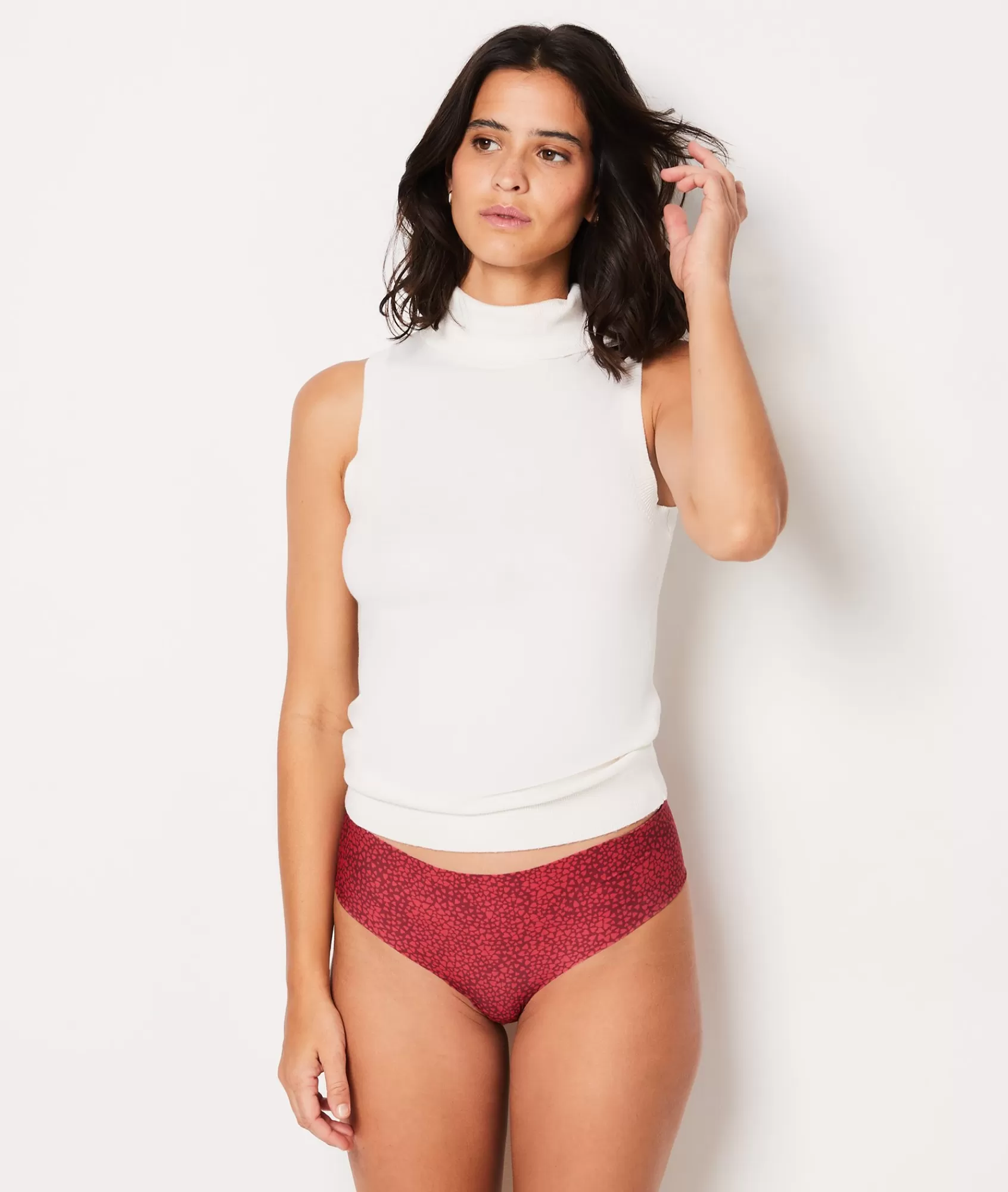 Etam Hipster>Printed Microfiber Hipster