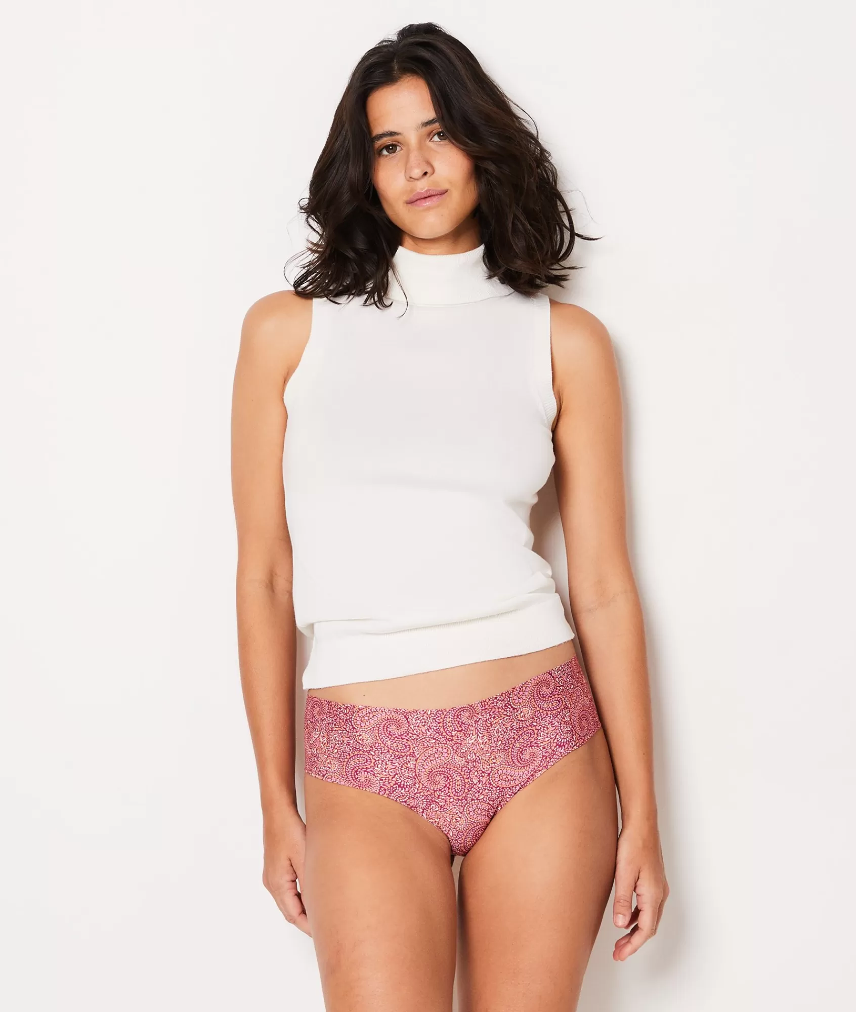 Etam Hipster>Printed Microfiber Hipster