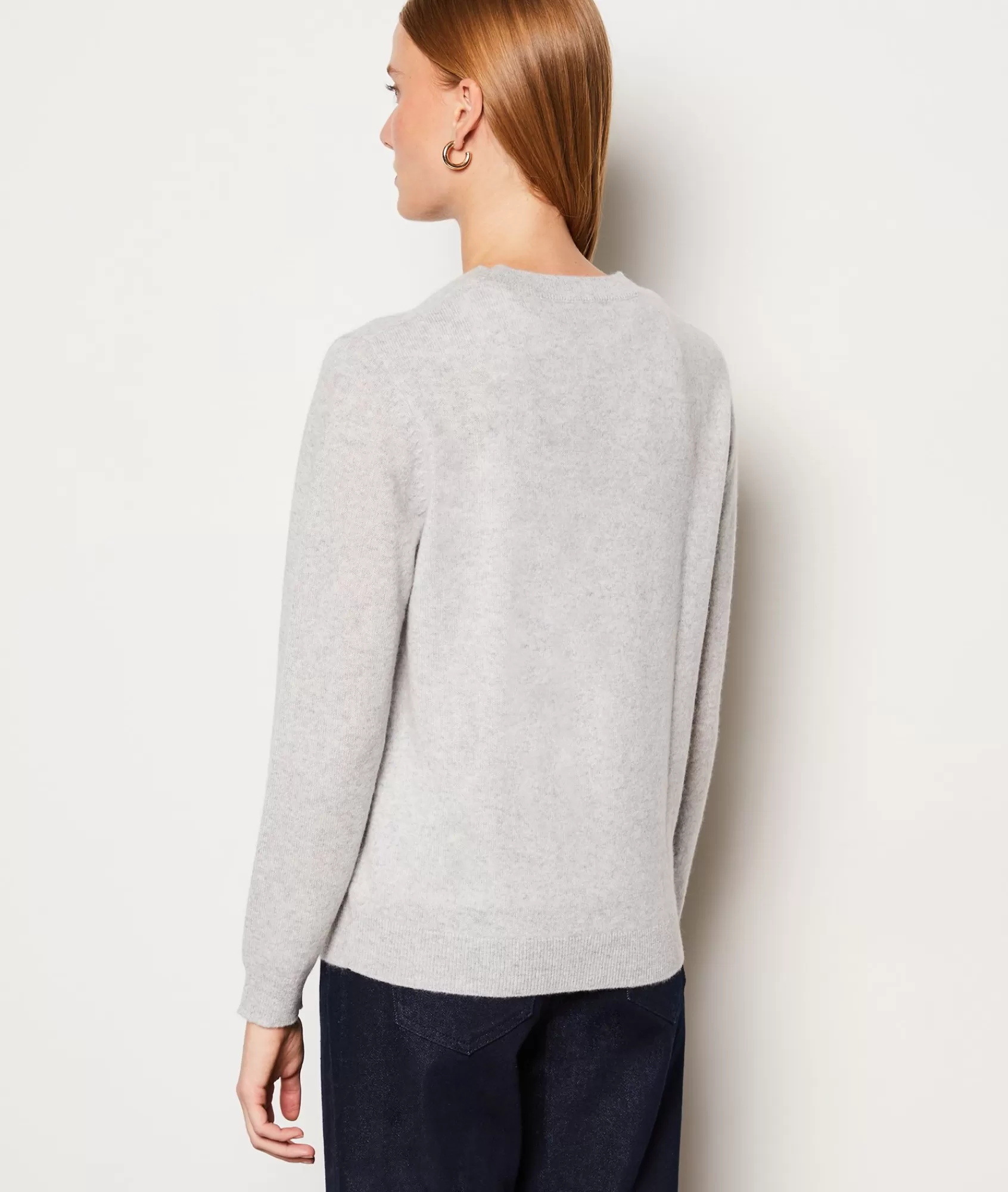 Etam Crewnecks>Pull col rond cachemire détail cœur