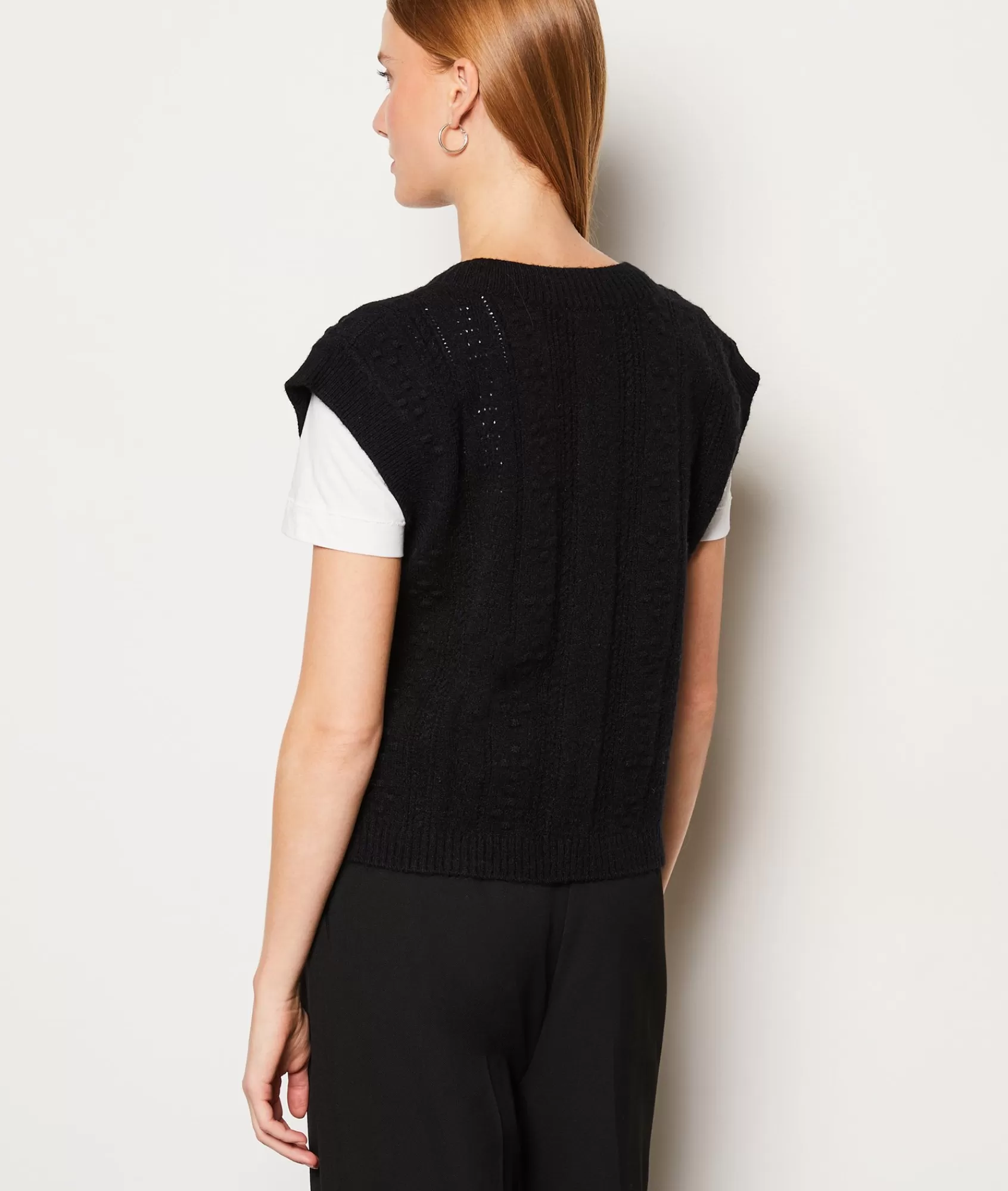 Etam Sleeveless | V-necks>Pull col V sans manches