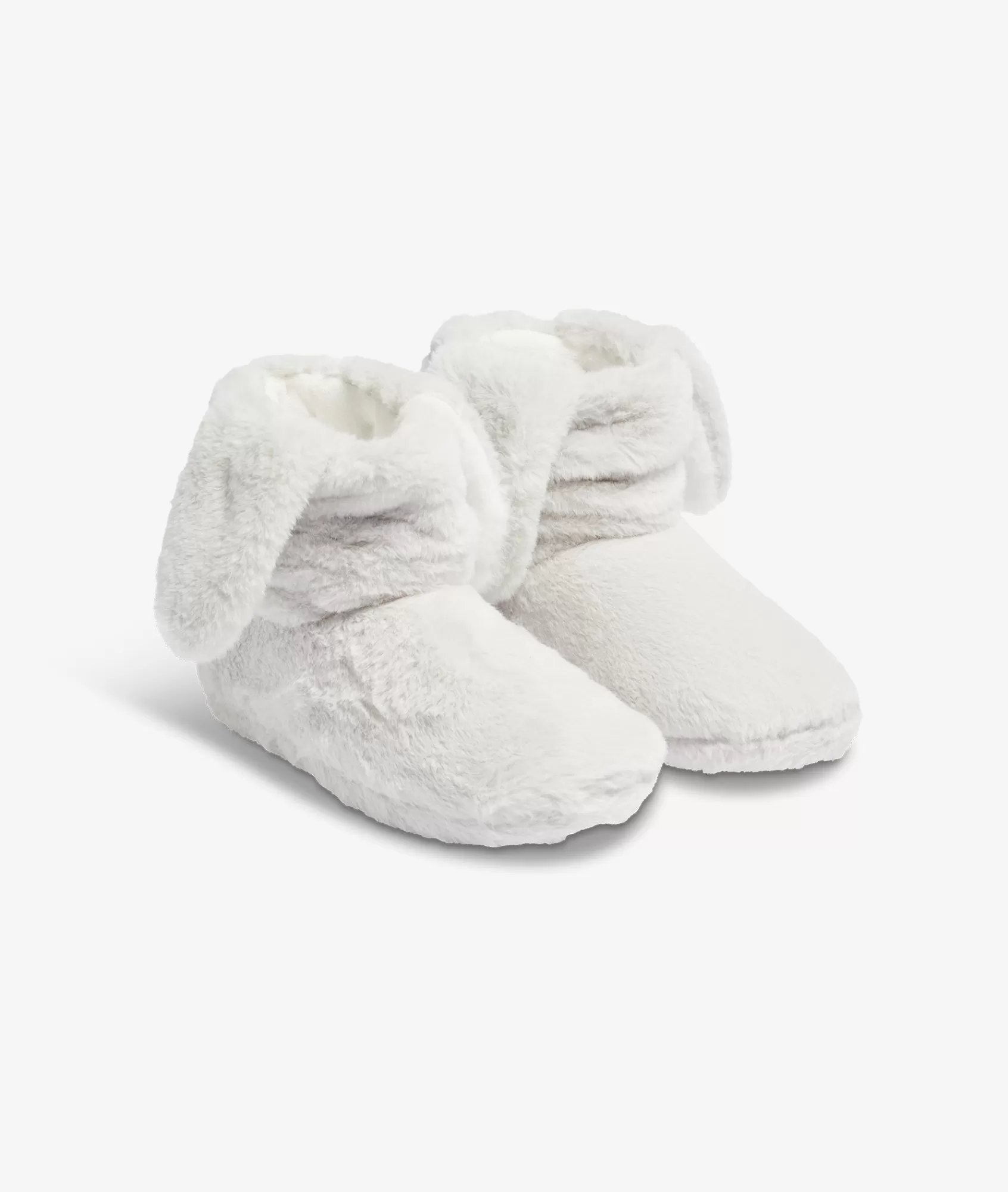 Etam Slippers>Rabbit Fur Ankle Boot Slippers