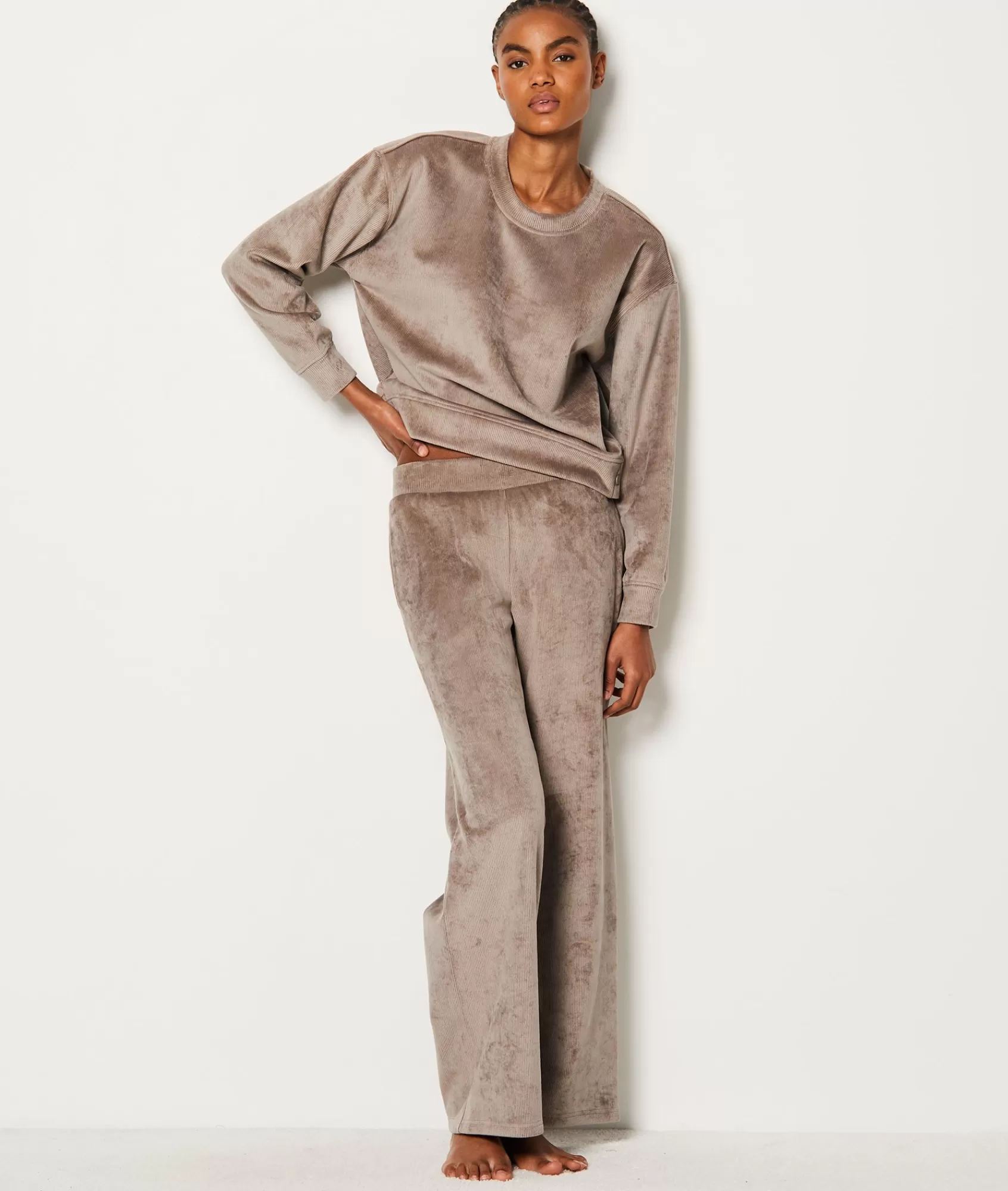 Etam Loungewear | Pyjama Bottoms>Ribbed Pyjama Bottoms