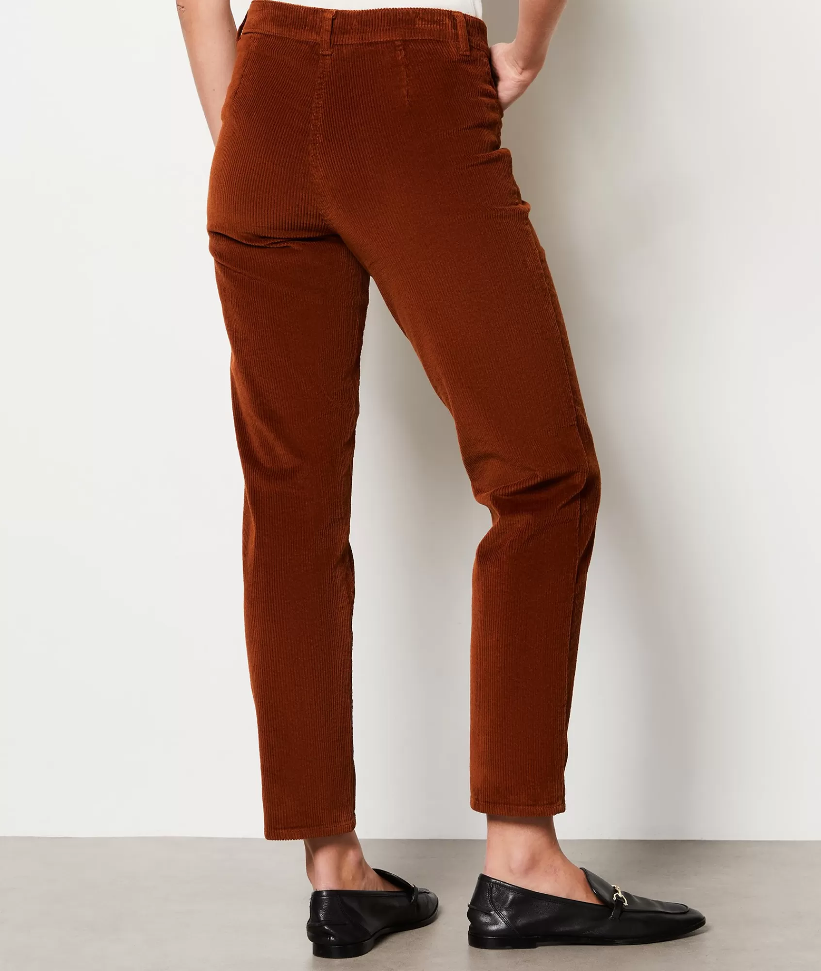 Etam Straight-leg Pants>Ribbed Trousers