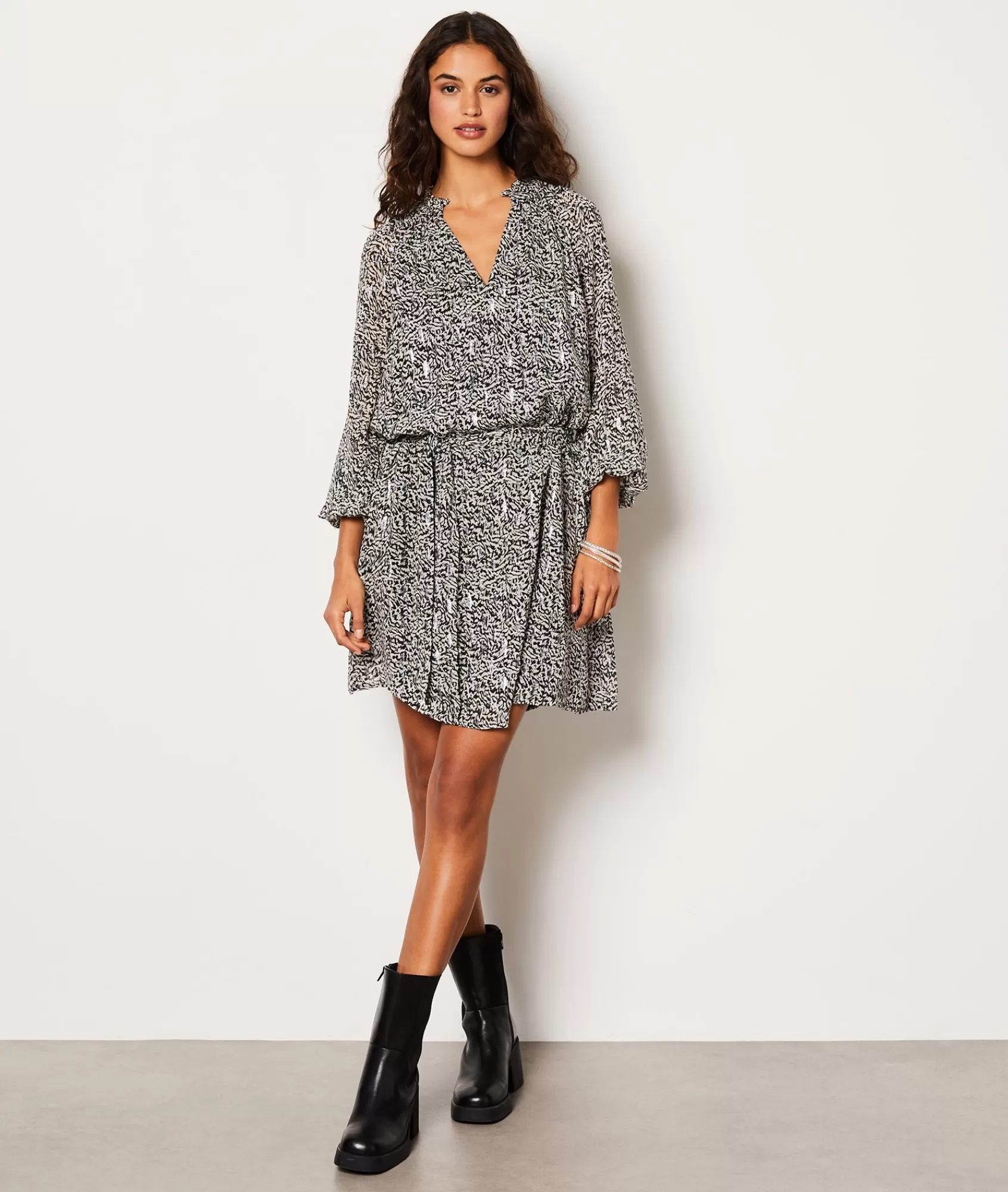Etam Mini Dresses>Robe courte fluide à motifs