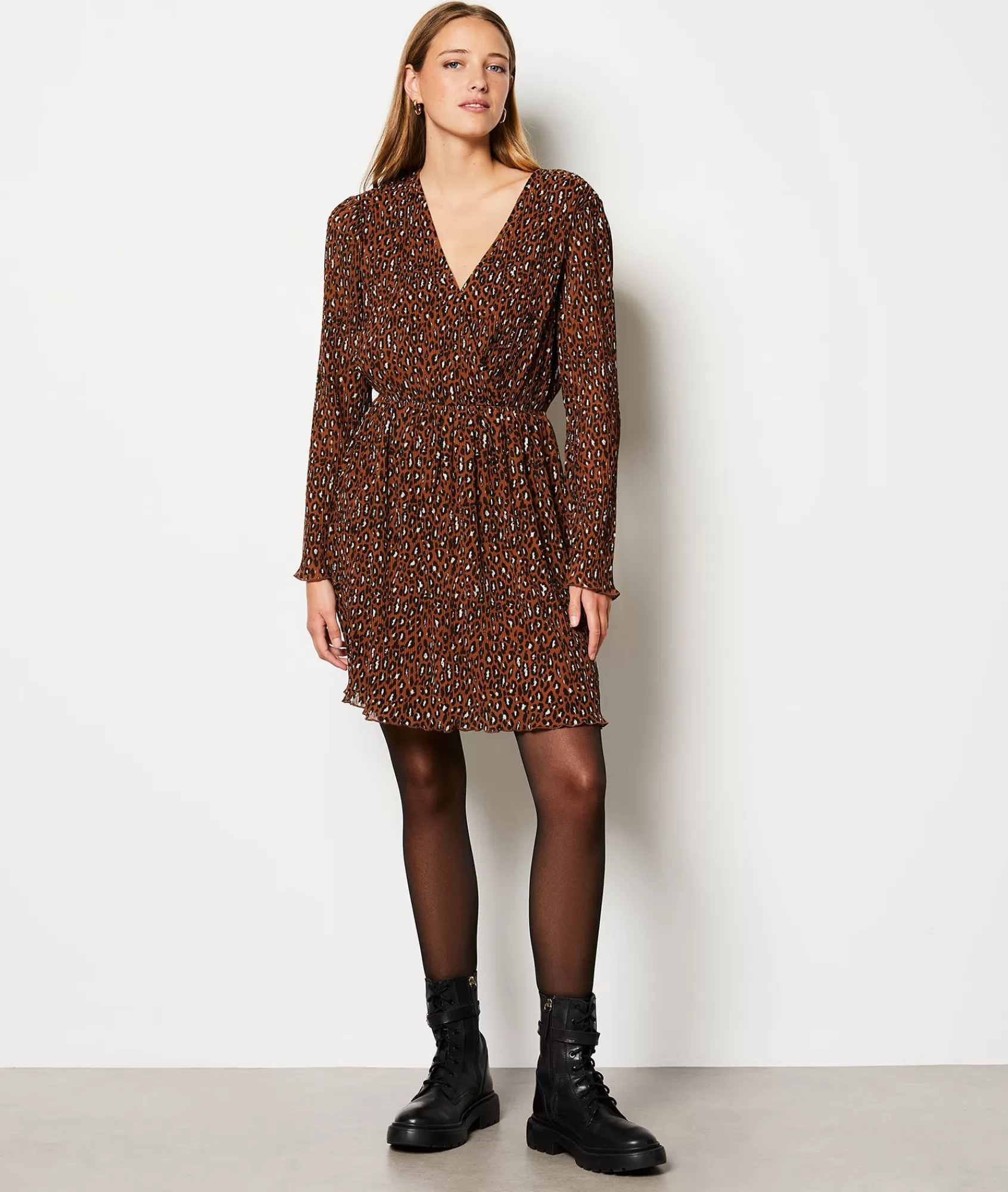Etam Mini Dresses>Robe courte imprimée léopard