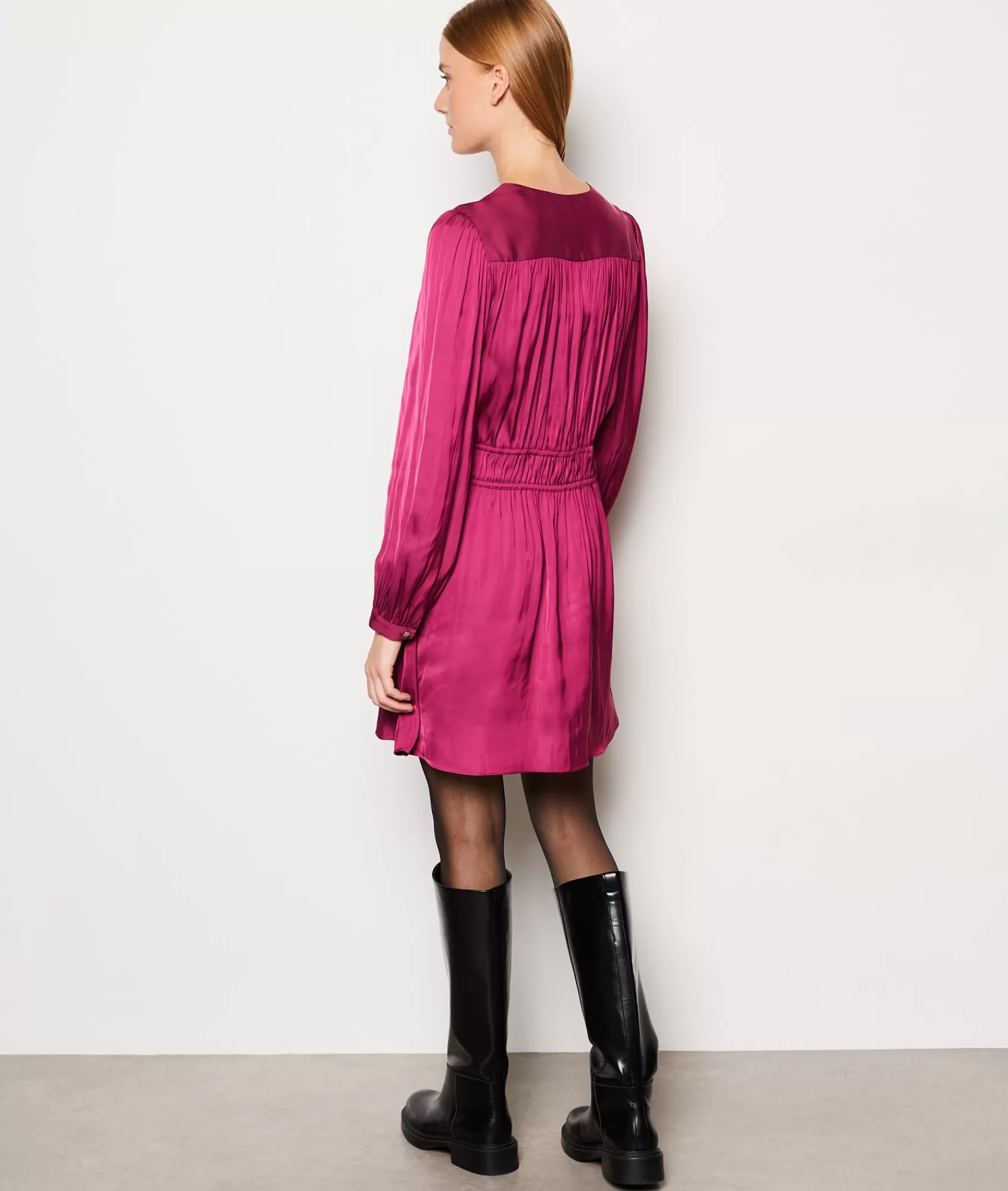 Etam Mini Dresses>Robe courte satinée