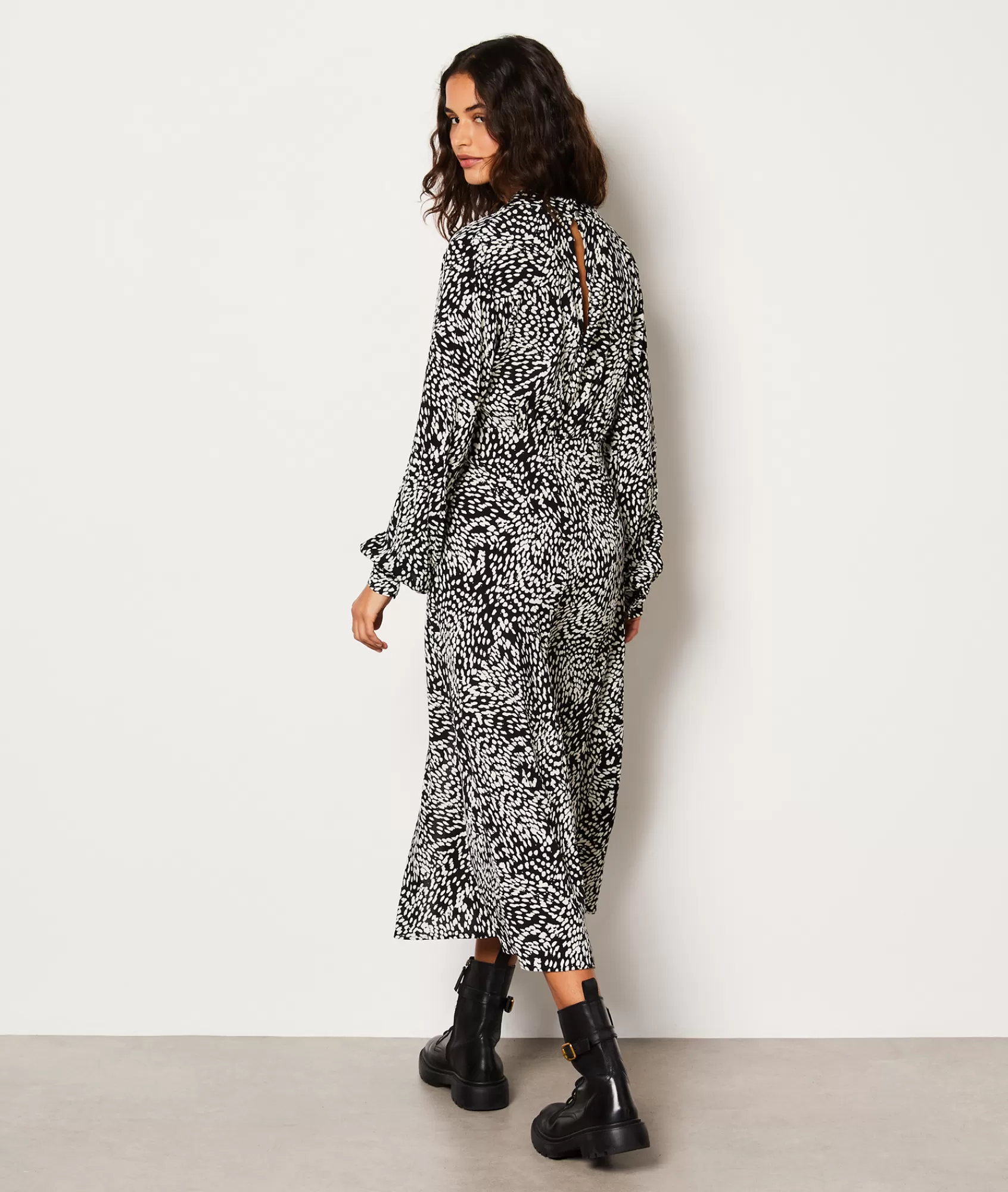 Etam Maxi Dresses>Robe longue à motifs manches 3/4