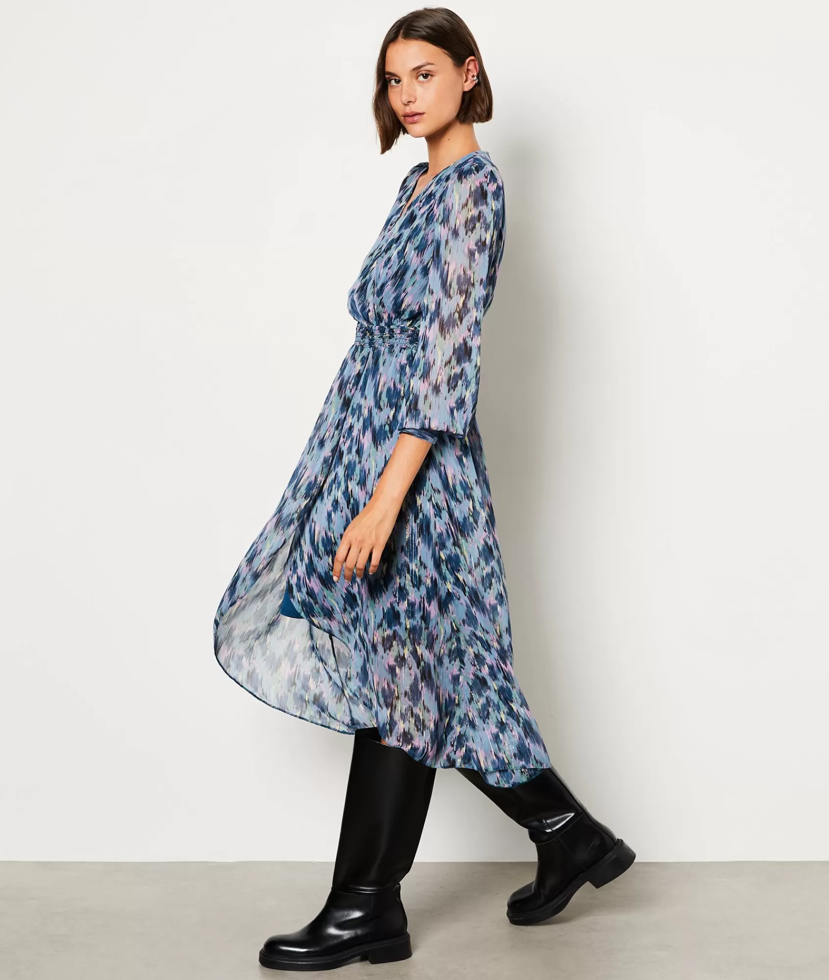 Etam Maxi Dresses>Robe manches longues imprimé