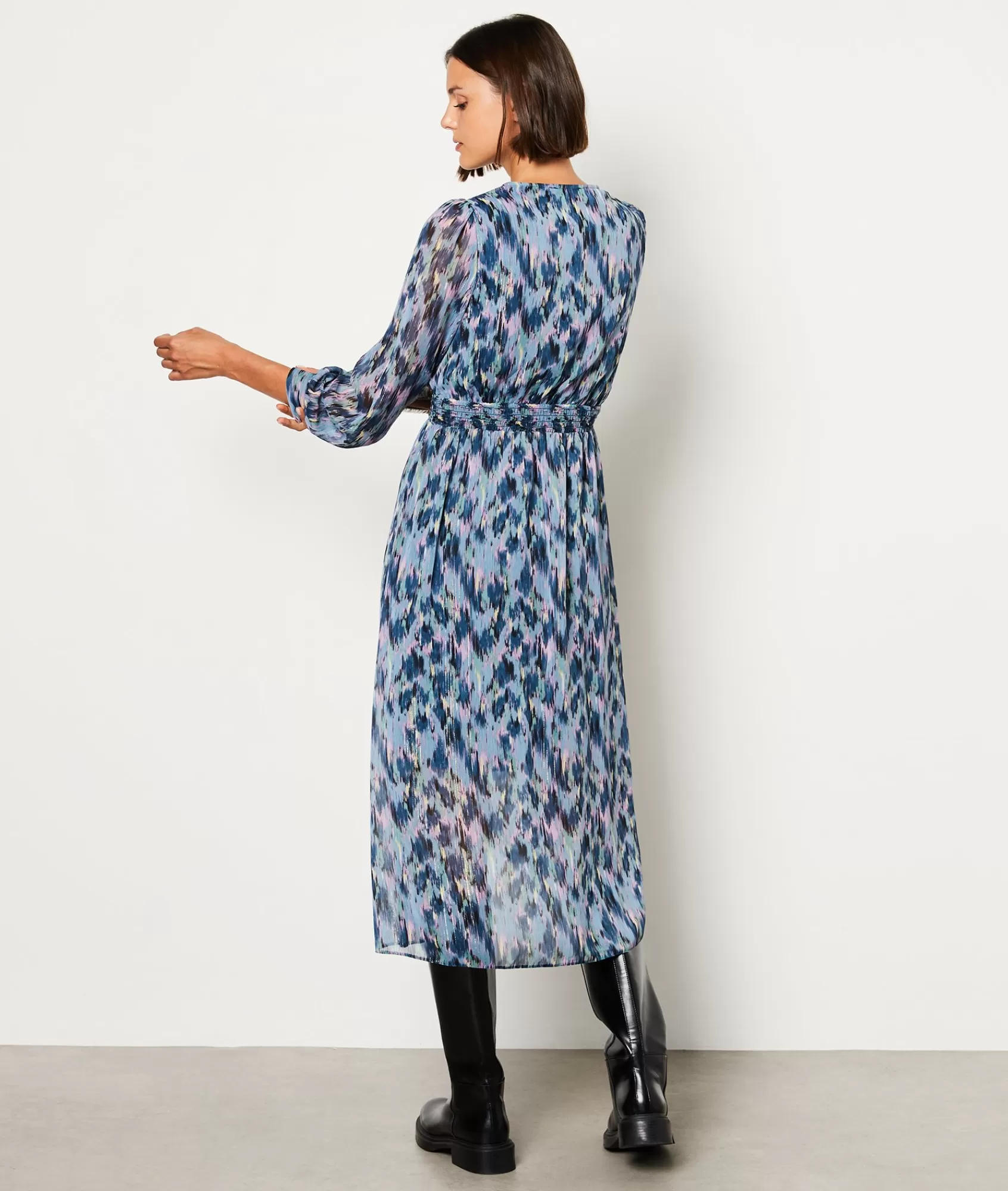 Etam Maxi Dresses>Robe manches longues imprimé