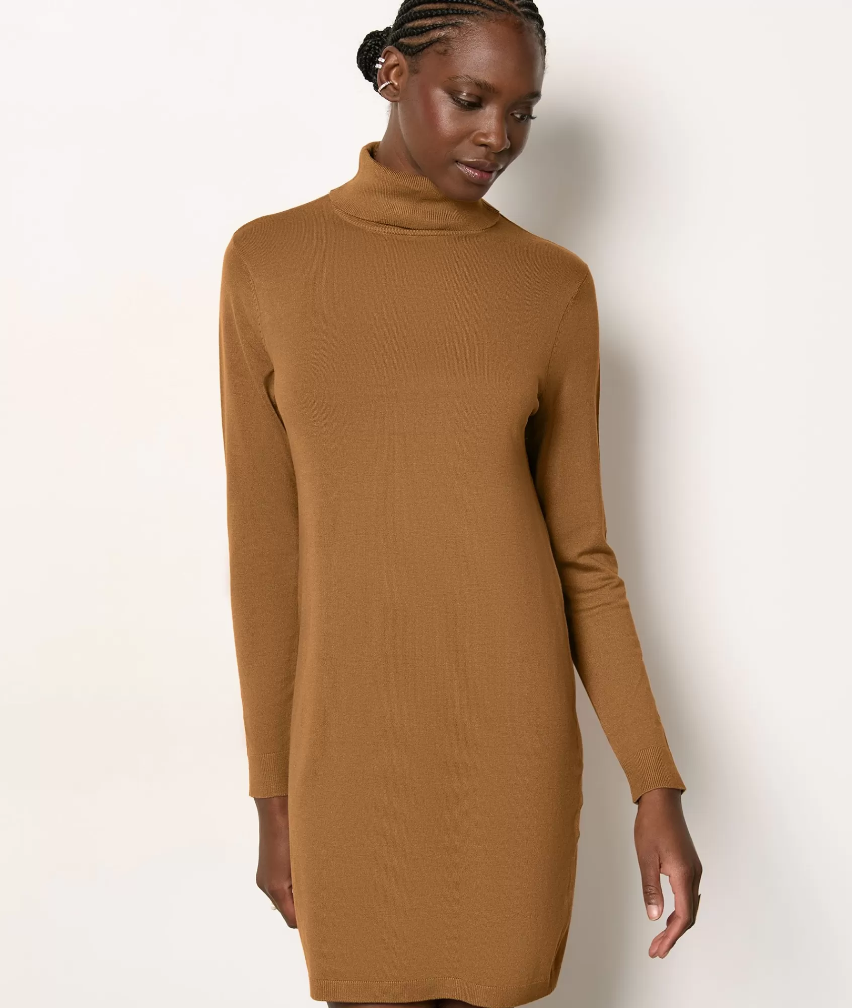 Etam Mini Dresses>Robe pull col roulé