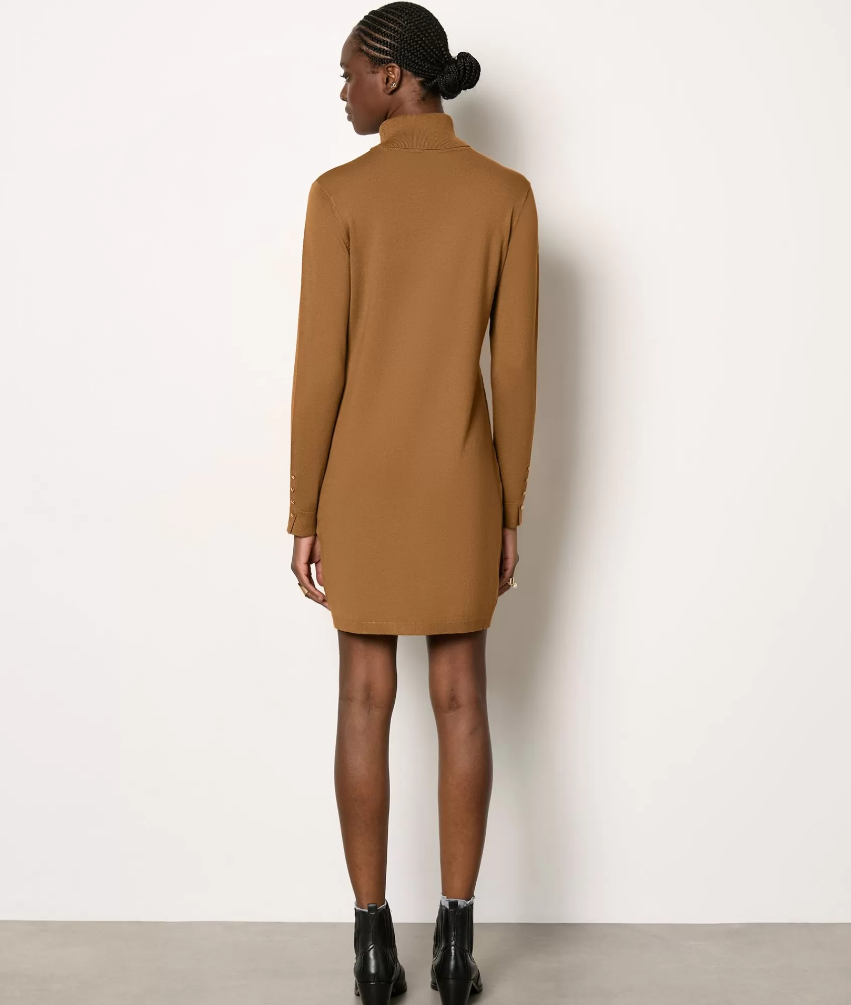 Etam Mini Dresses>Robe pull col roulé