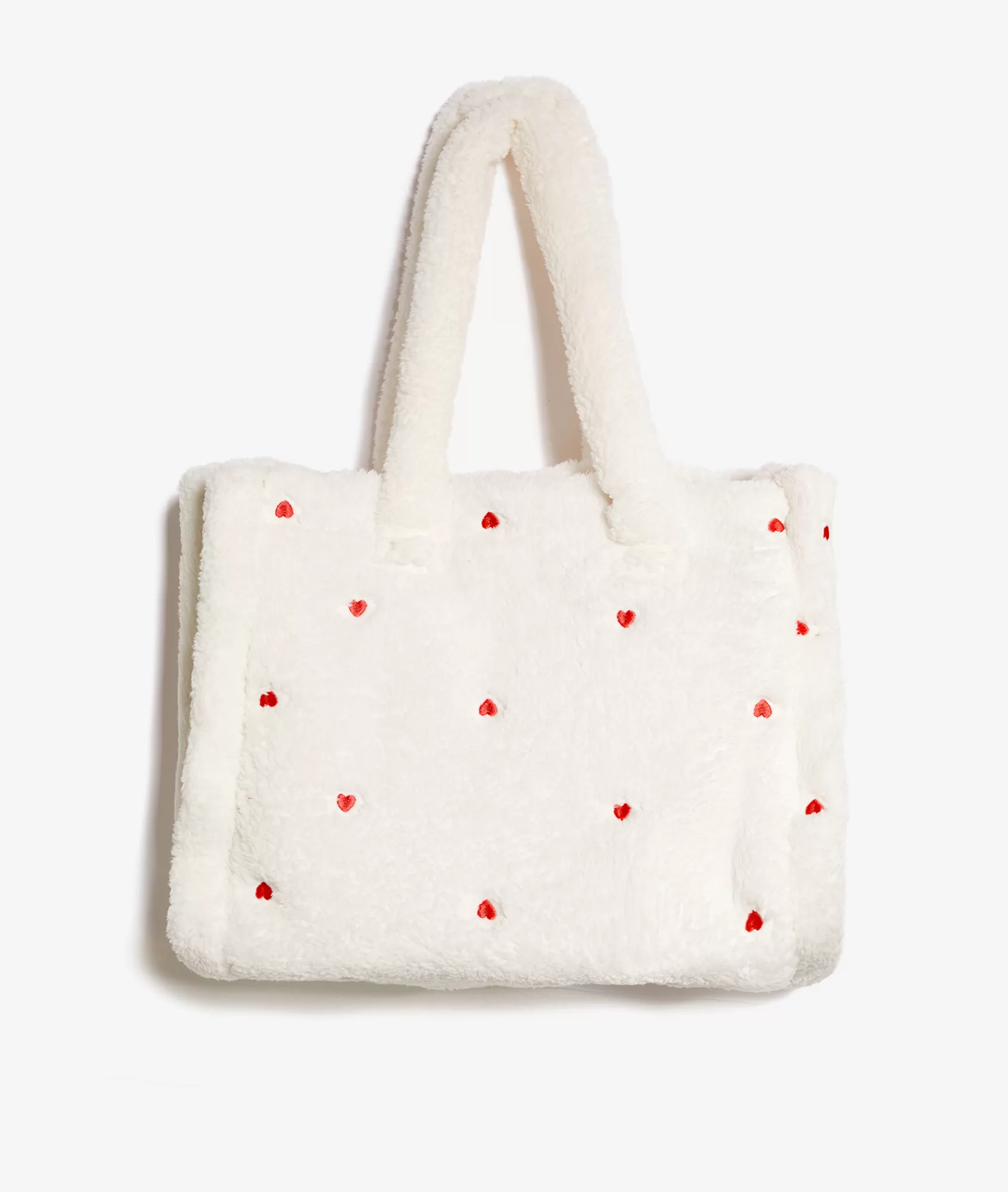 Etam Accessories>Sac en polaire cœur