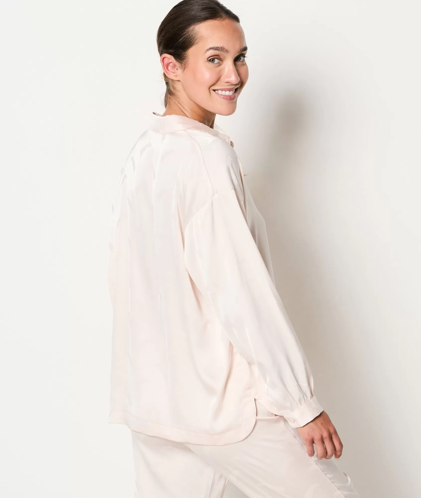 Etam Pyjama Tops>Satin Pyjama Shirt