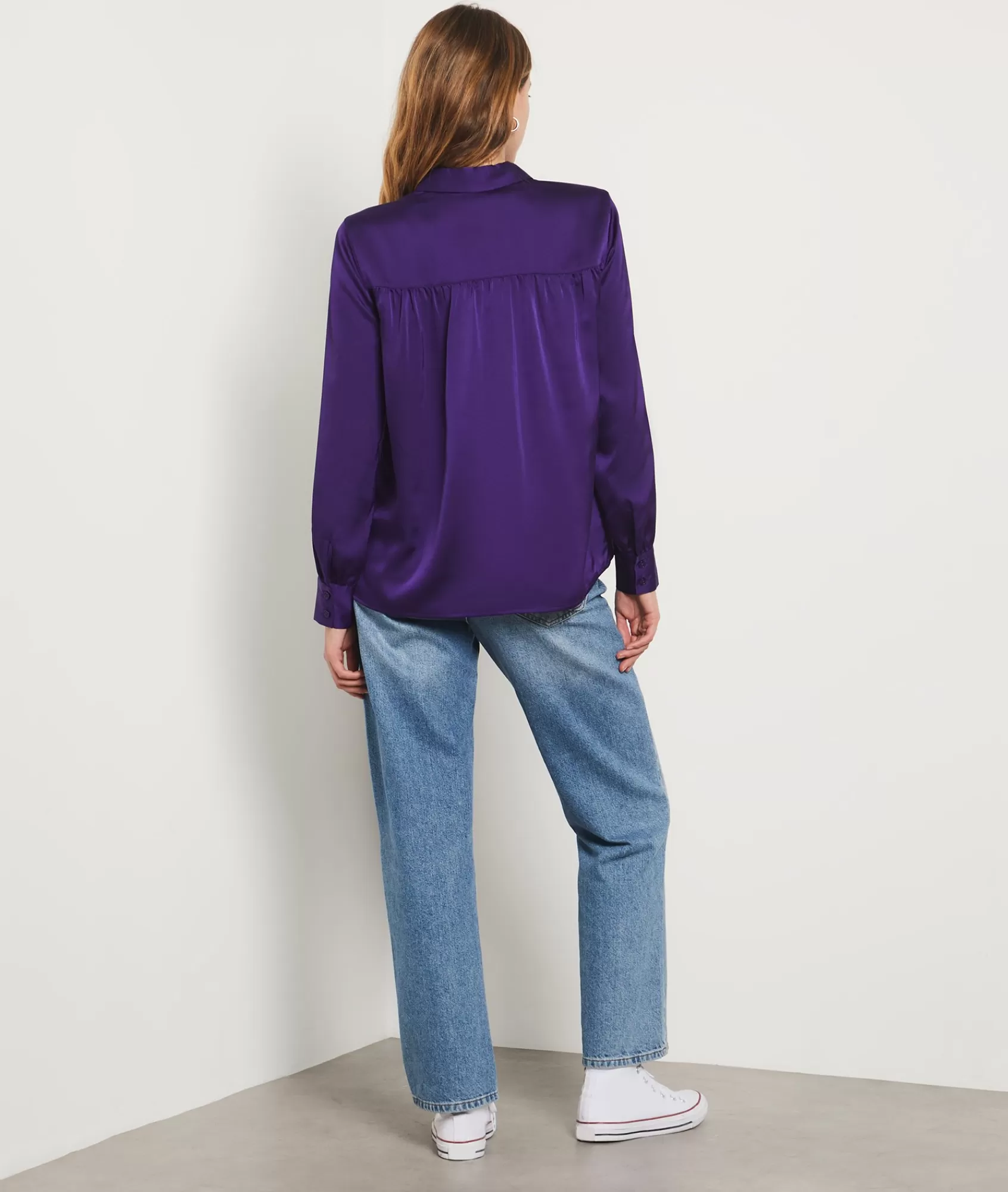 Etam Flowy Shirts | Classic Shirts>Satin Shirt