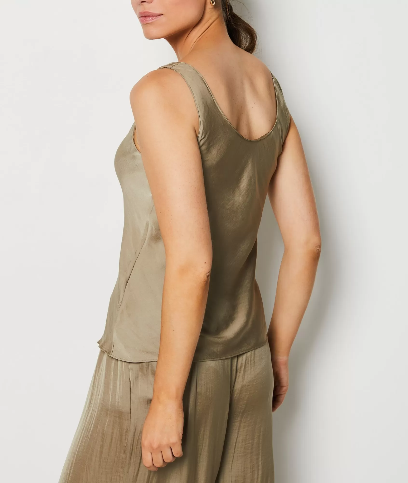 Etam Pyjama Tops>Satin Tank Top