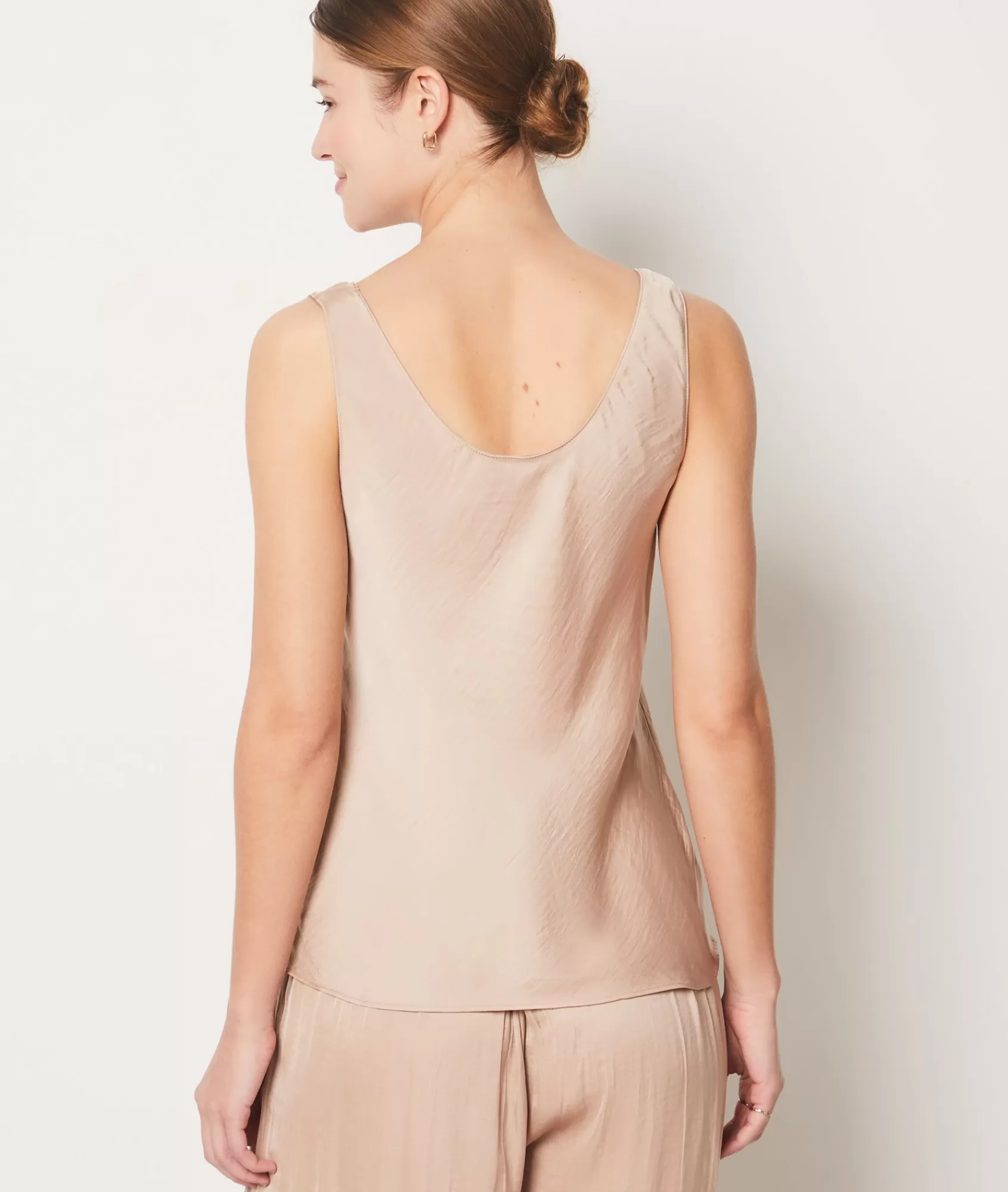 Etam Pyjama Tops>Satin Tank Top