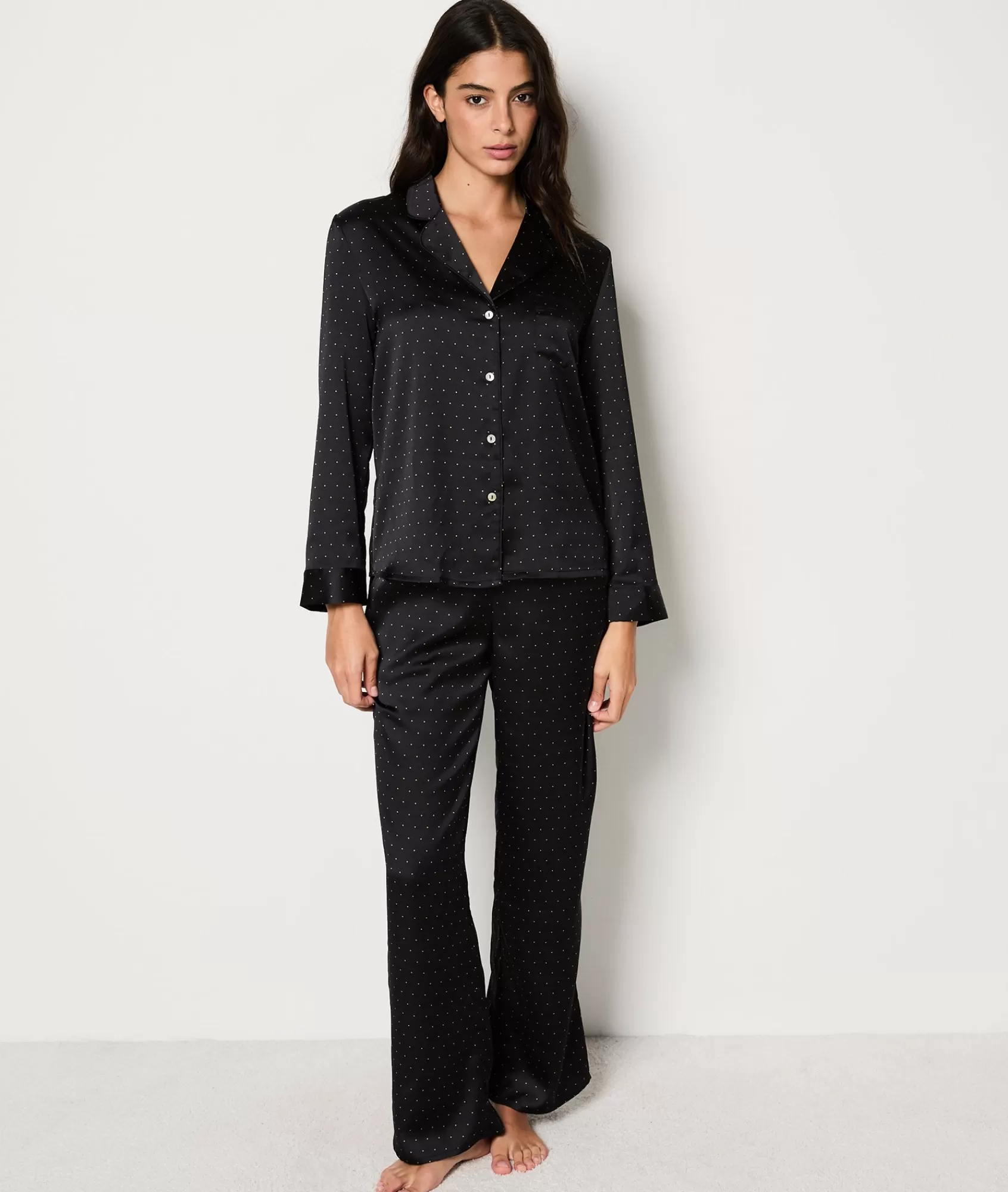 Etam 2 And 3-piece Pyjamas>Set cadeau pyjama et masque satiné