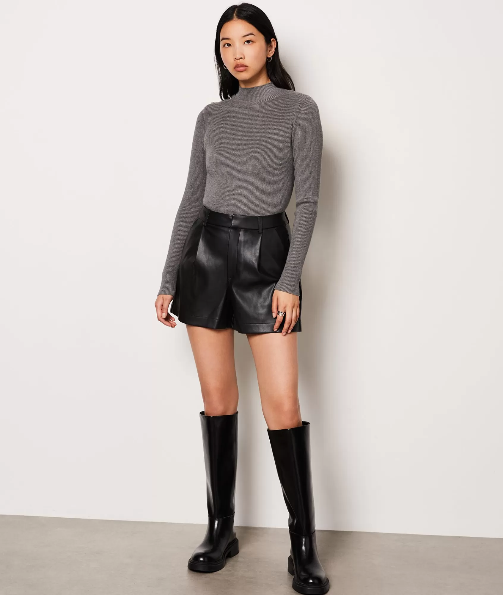 Etam Shorts>Short effet cuir