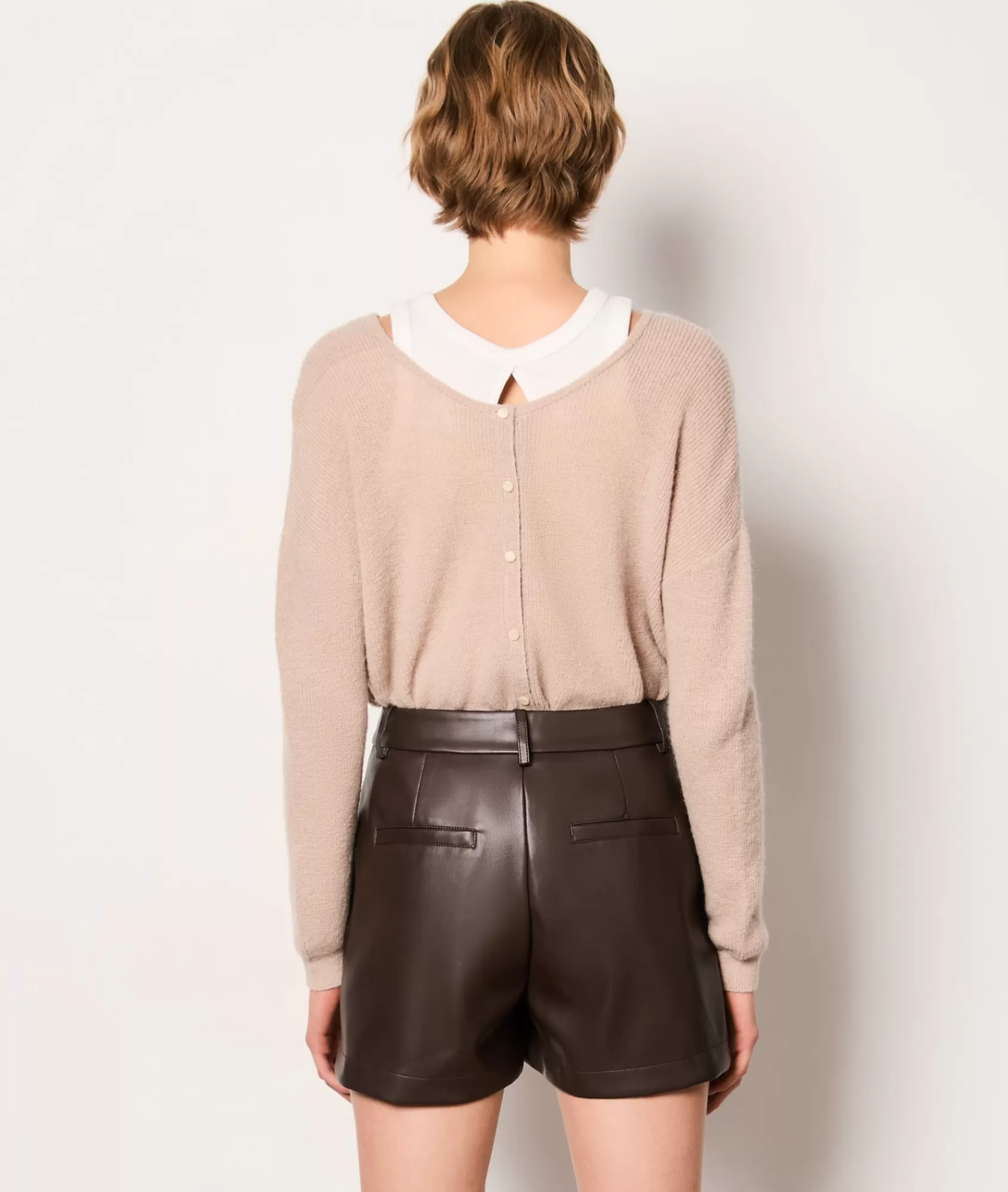 Etam Shorts>Short en simili cuir