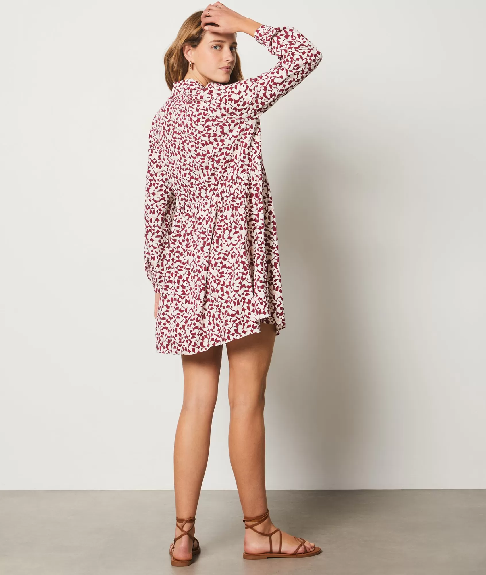 Etam Mini Dresses>Short patterned dress