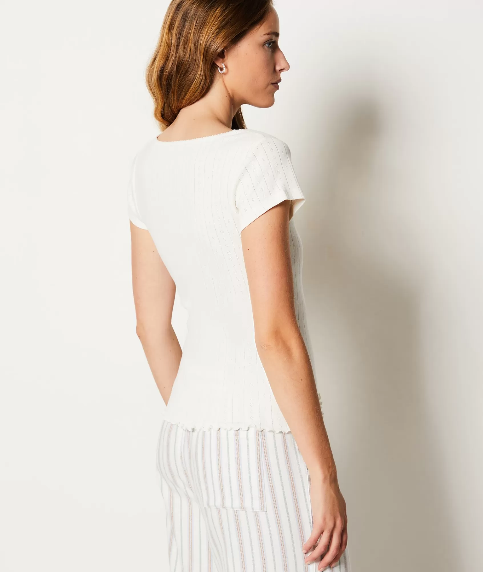 Etam Pyjama Tops>Short-sleeved Pyjama Top