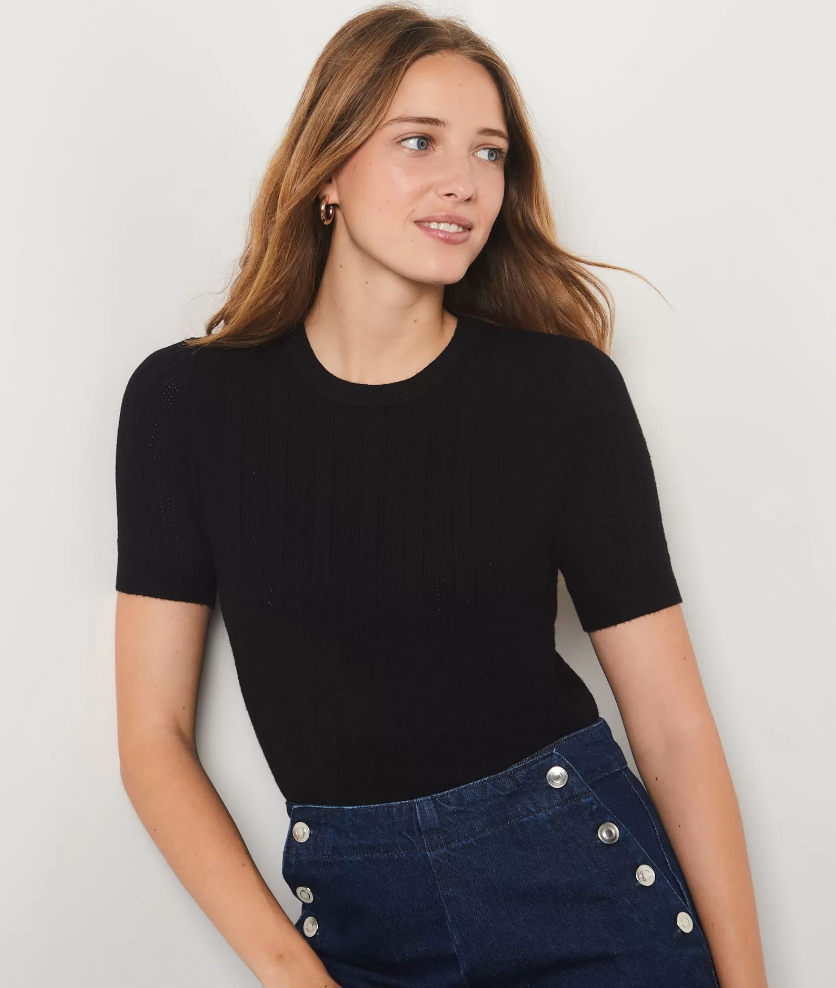 Etam Crewnecks>Short-sleeved sweater