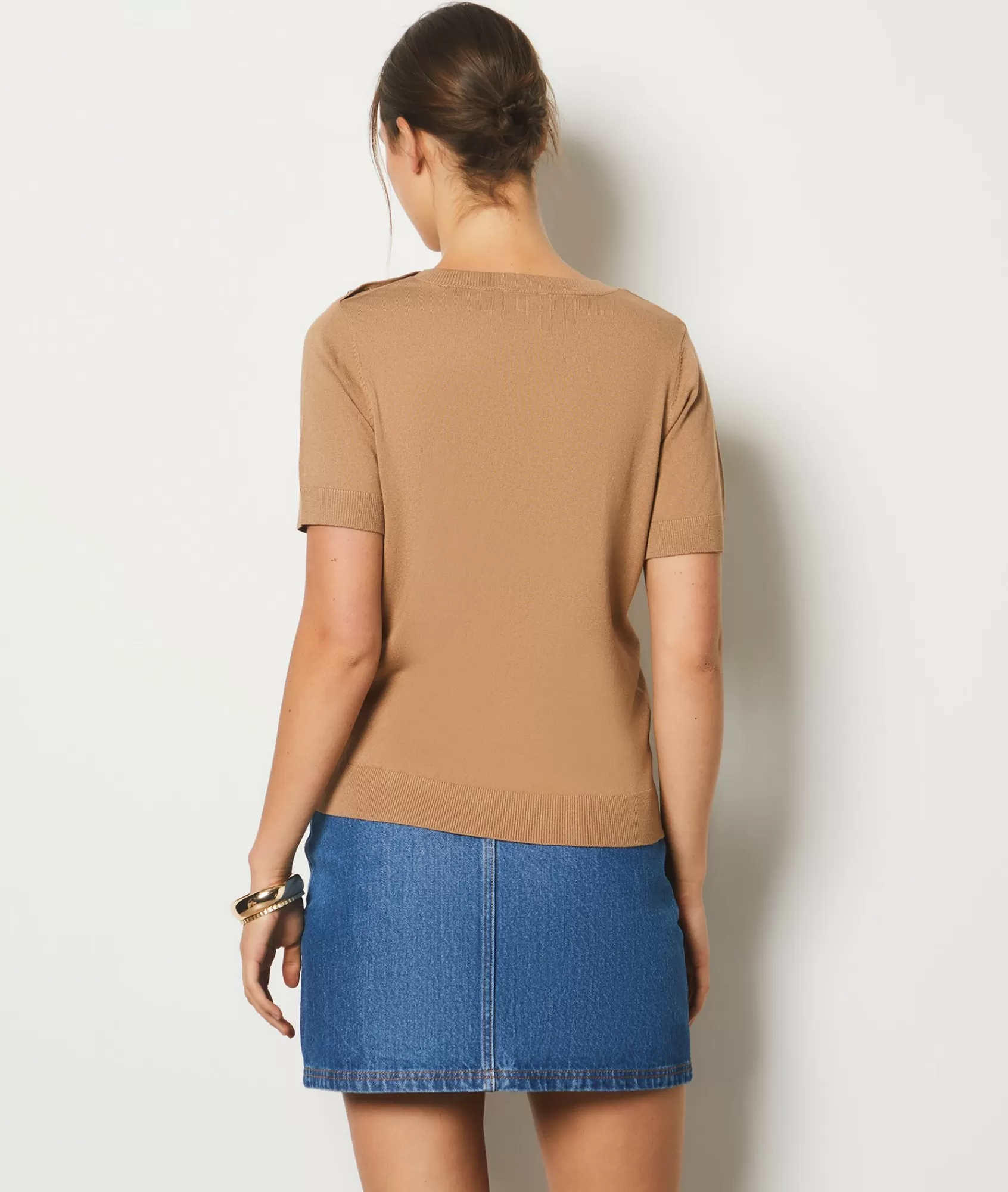 Etam V-necks>Short-sleeved sweater