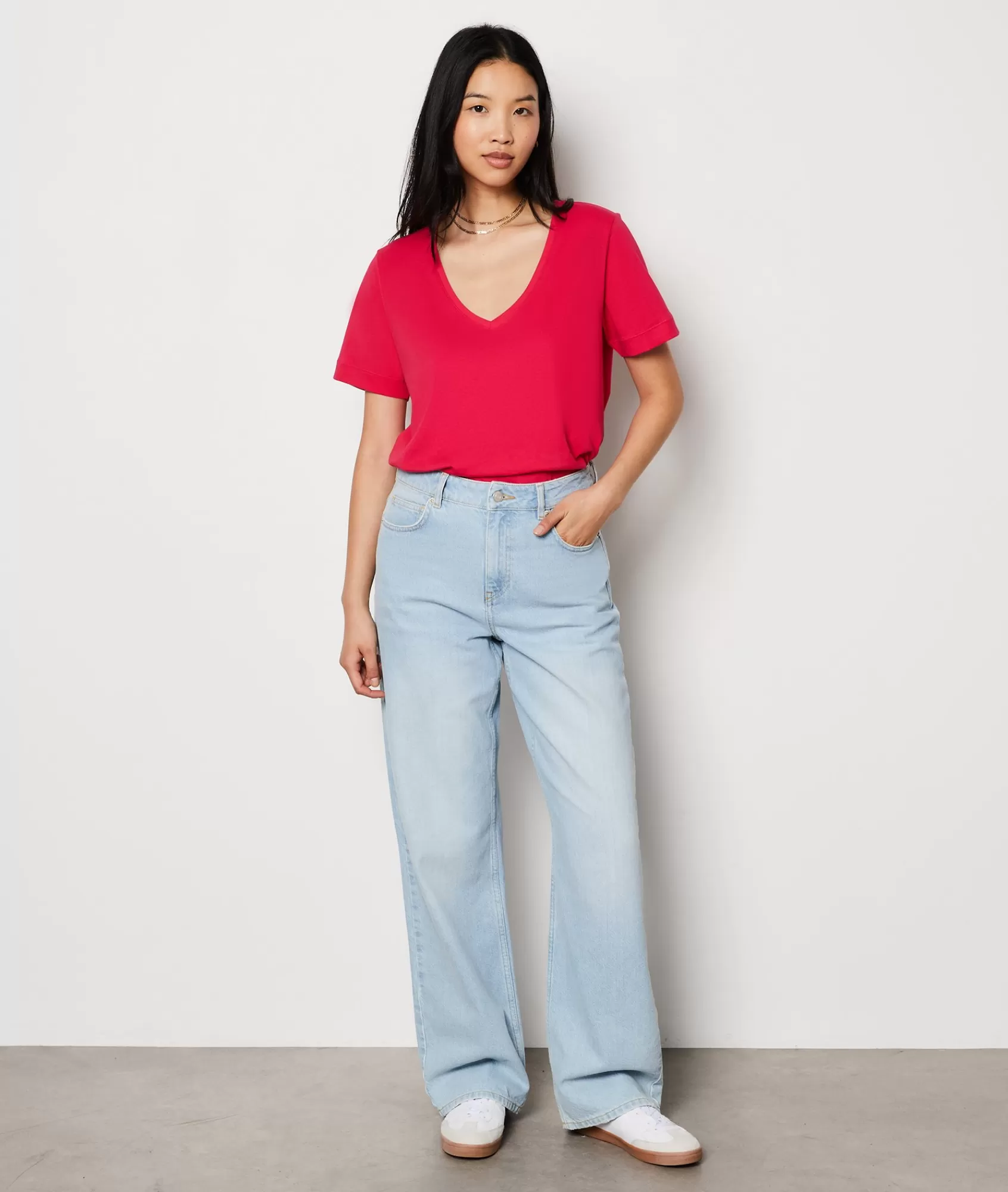 Etam T-shirts>Short-sleeved T-shirt 100% Cotton