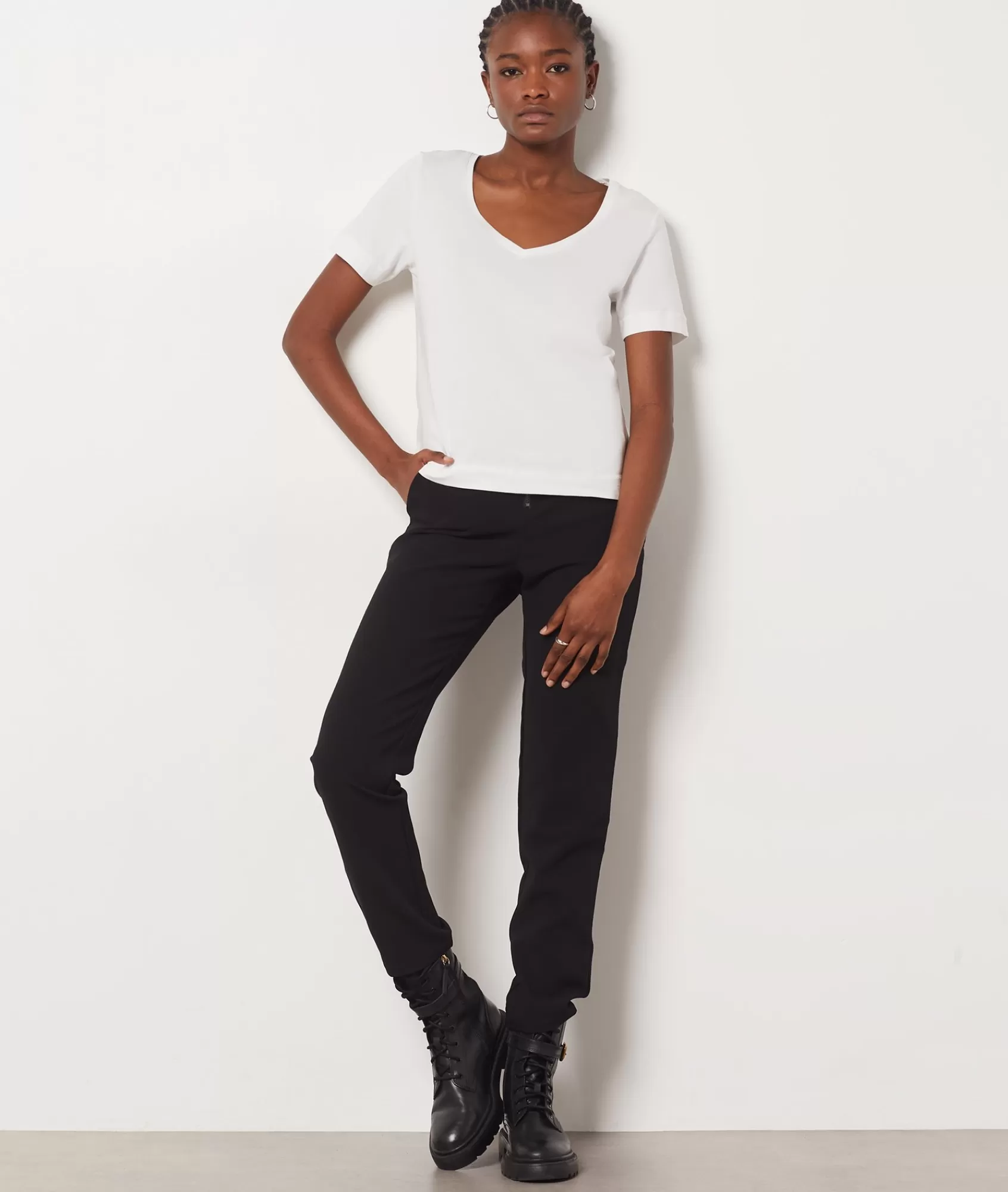 Etam T-shirts>Short-sleeved T-shirt 100% Cotton