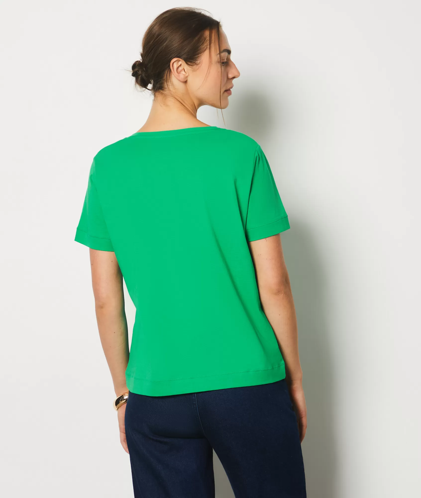 Etam T-shirts>Short-sleeved T-shirt 100% Cotton