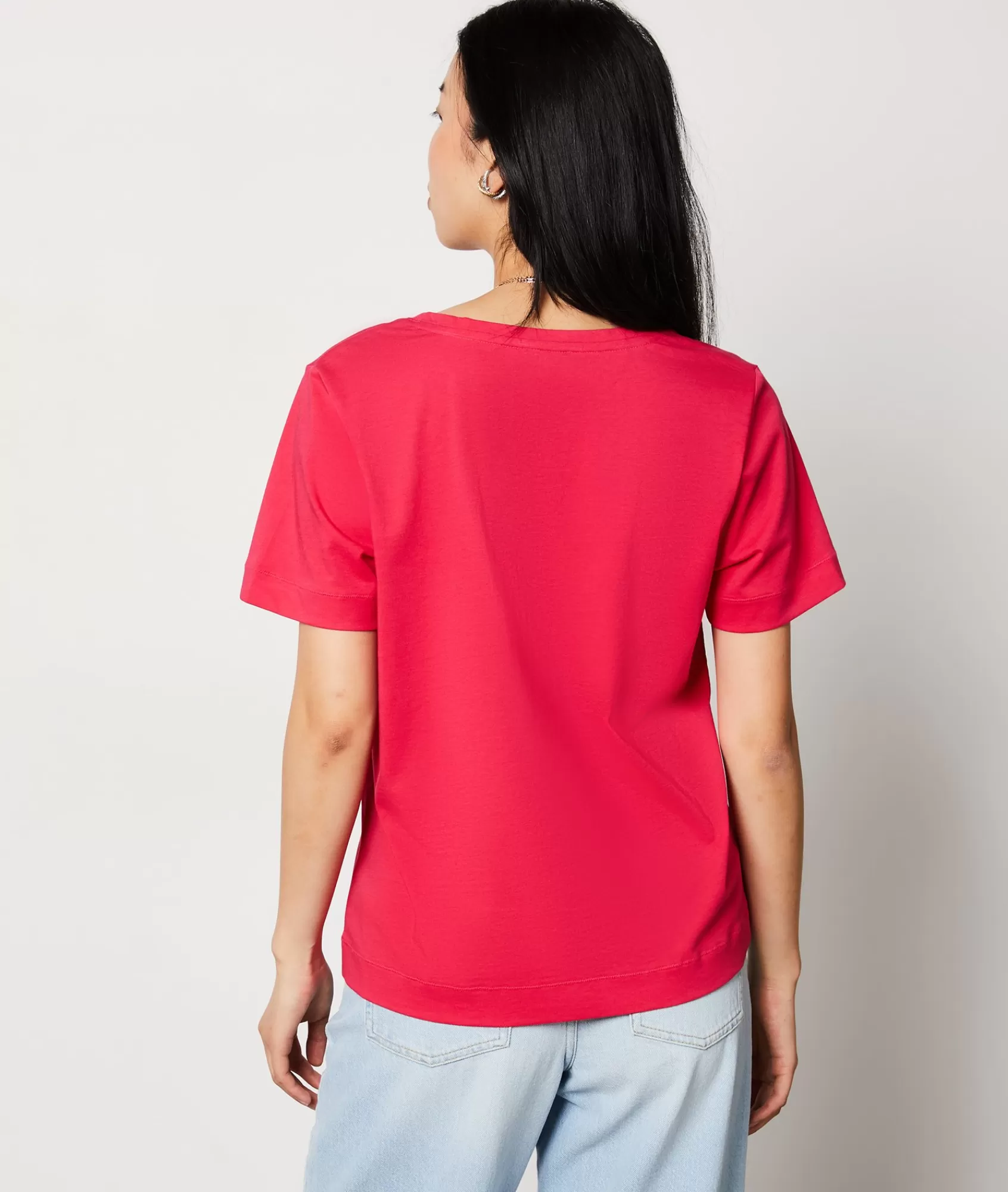 Etam T-shirts>Short-sleeved T-shirt 100% Cotton