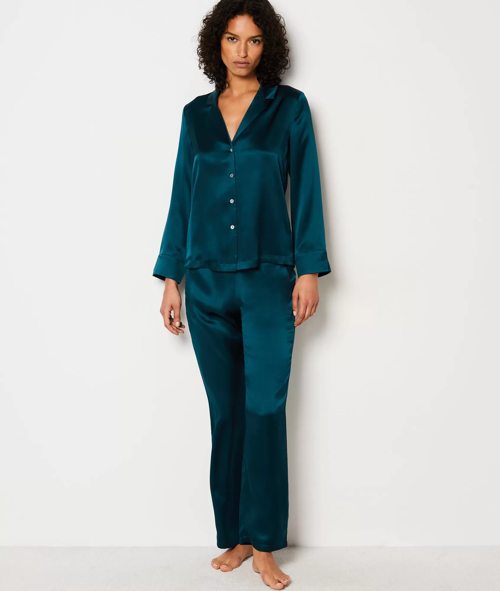 Etam Pyjama Bottoms>Silk Pyjama Bottoms