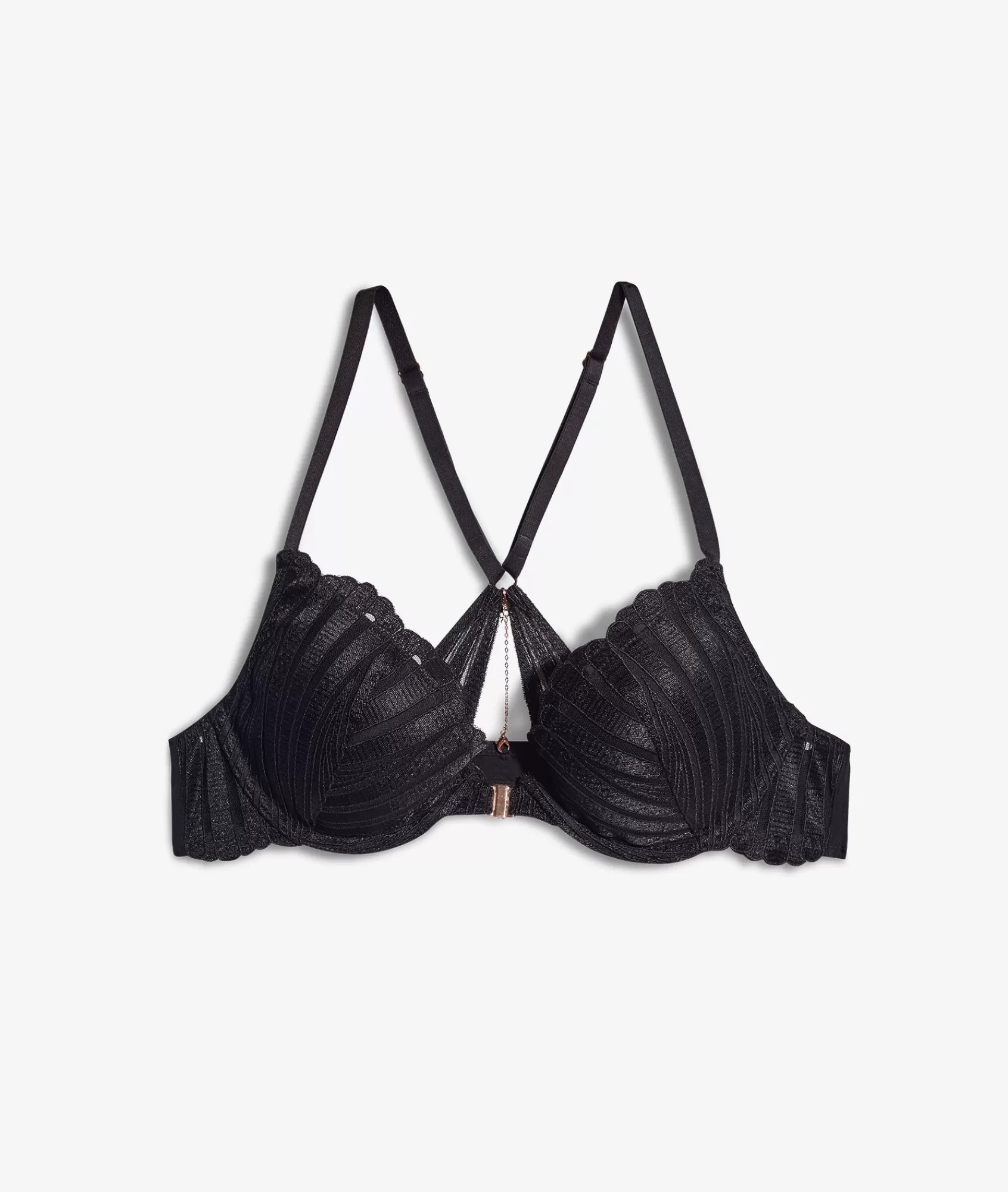 Etam Push-up Bras>Soutien-gorge N.2 - Le push-up plongeant détails bijoux