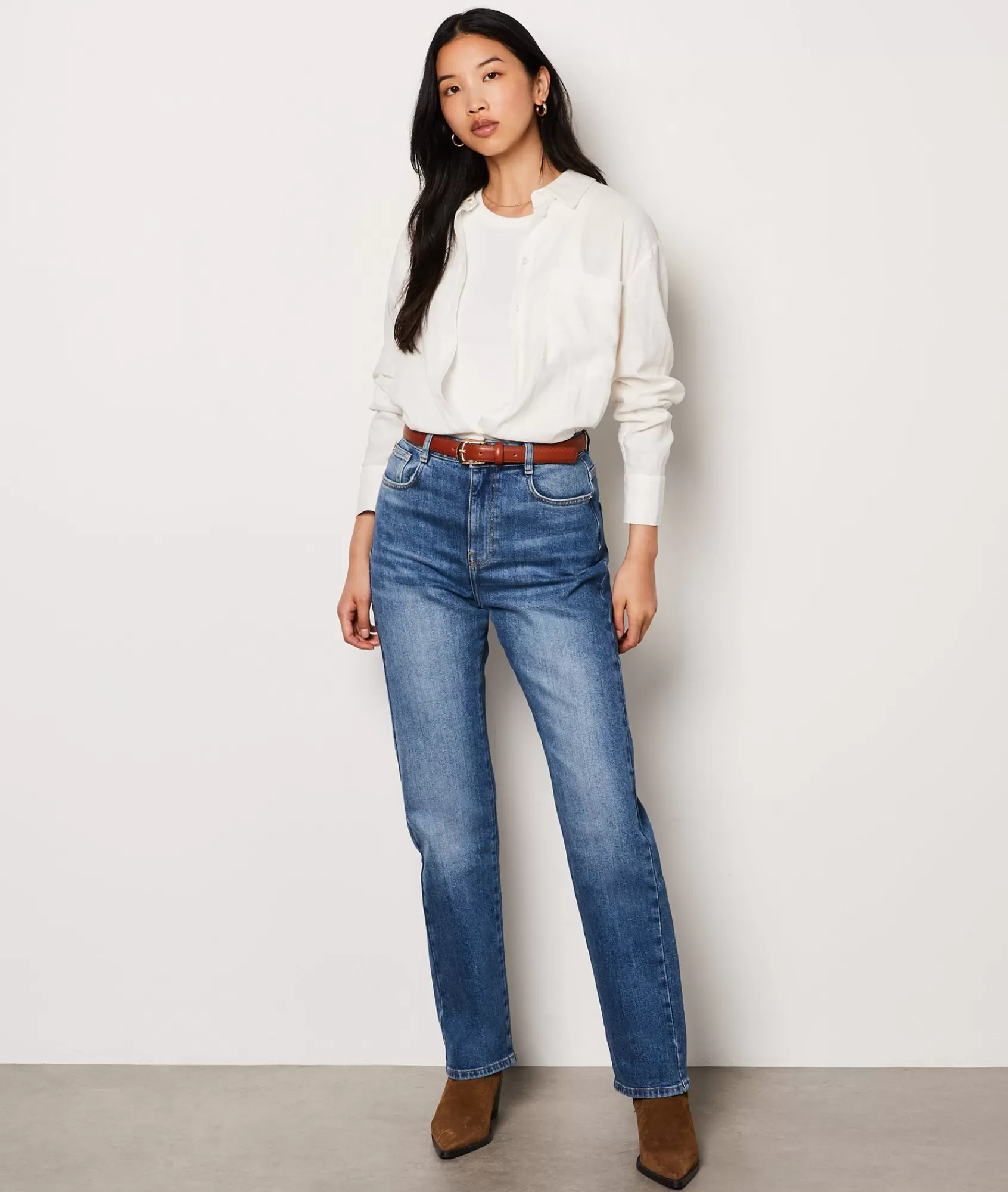 Etam Straight-leg Pants>Straight Cut Jeans