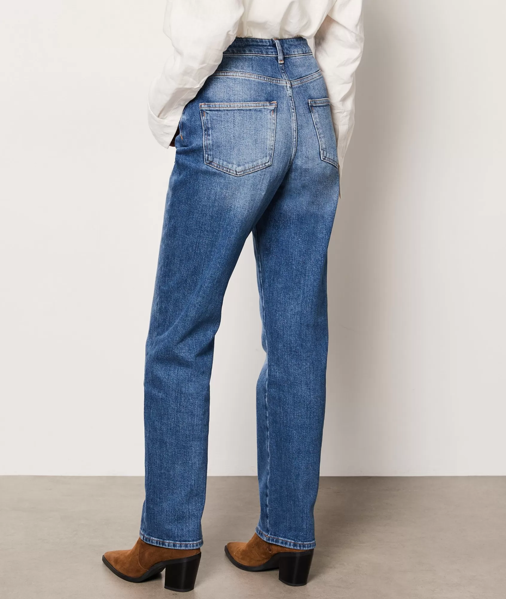Etam Straight-leg Pants>Straight Cut Jeans