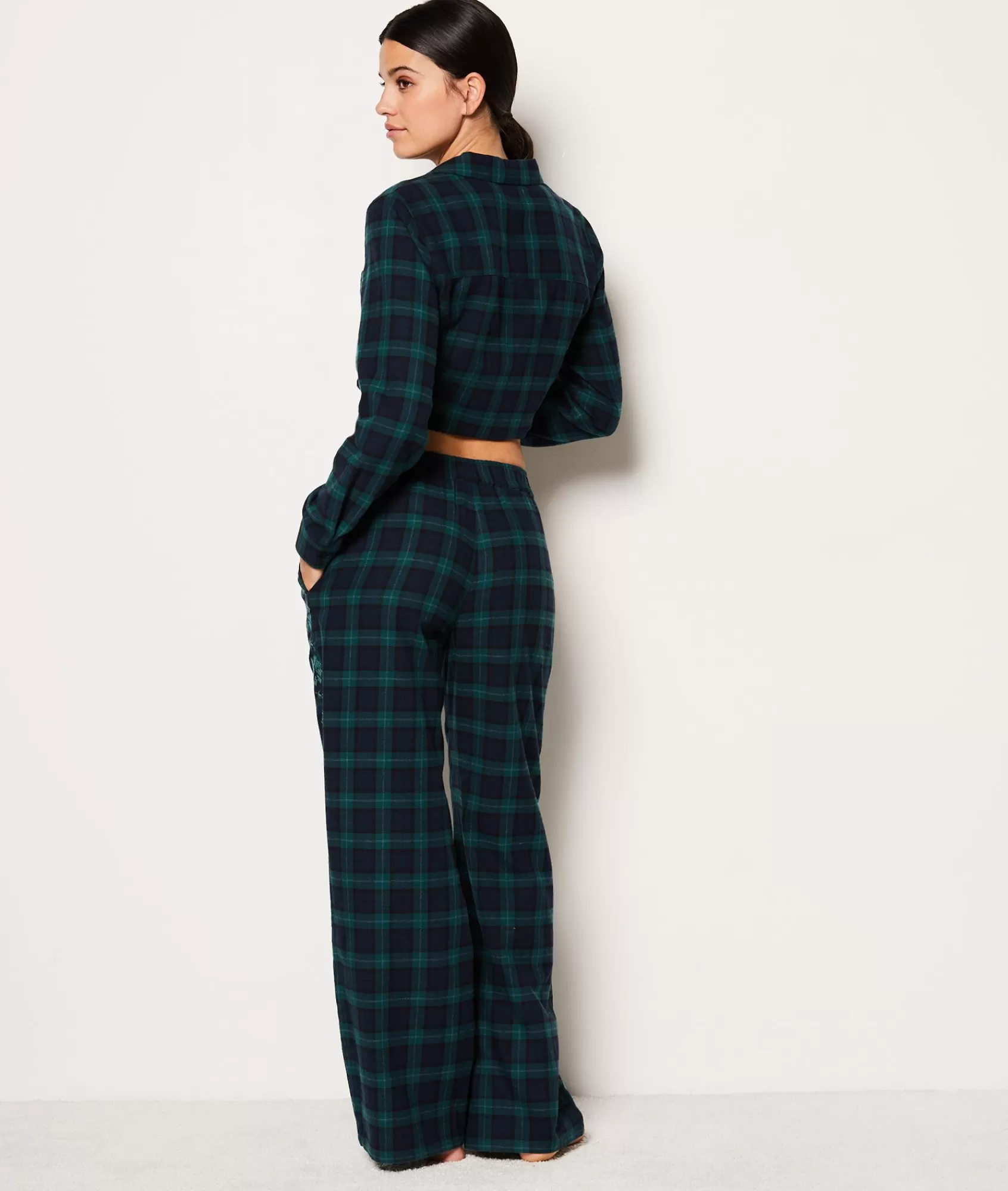 Etam Pyjama Bottoms>Striped Cotton Pyjama Trousers